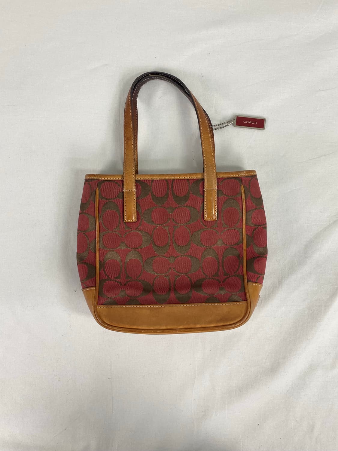 코치 레거시 캔버스 시그니처 미니 토트백 <83> 상품이미지1