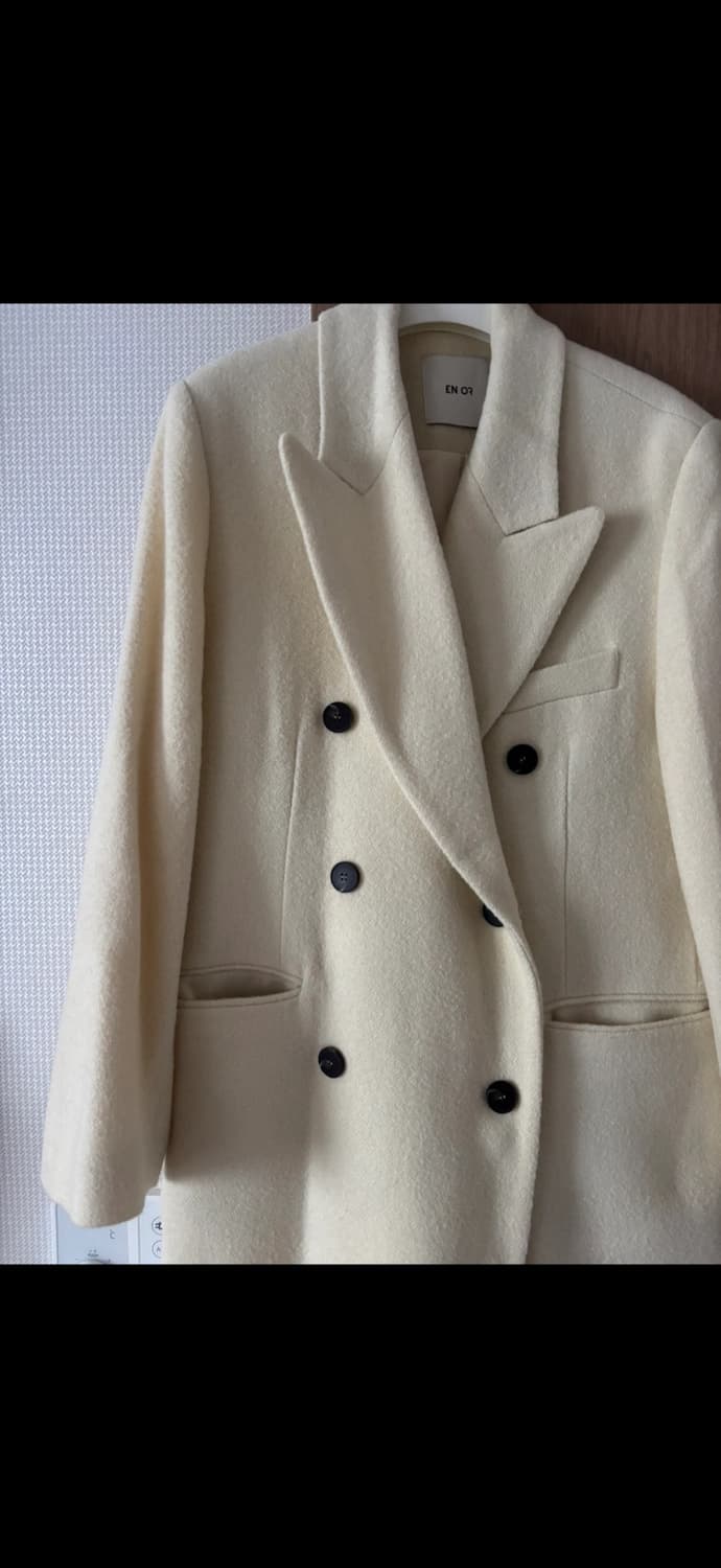 엔오르 더블브레스트 테일러 코트 YELLOW 상품이미지8