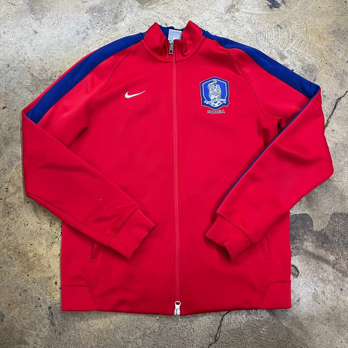 [정품/L] 나이키 대한민국 축구 국가대표팀 트랙 자켓 b17 상품이미지2