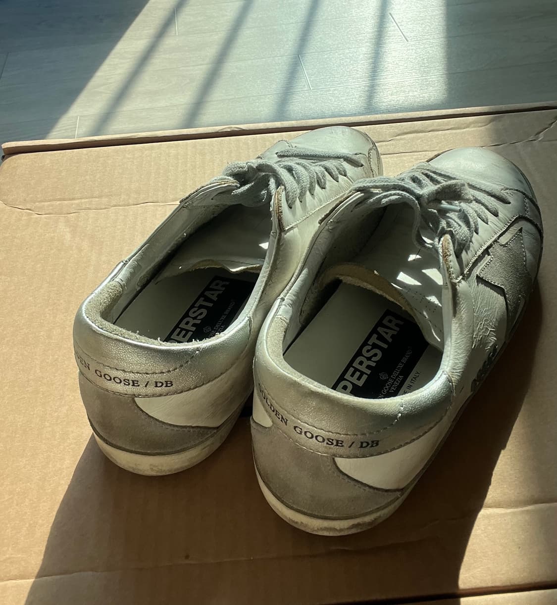 골든구스 화이트 실버탭 39 상품이미지2