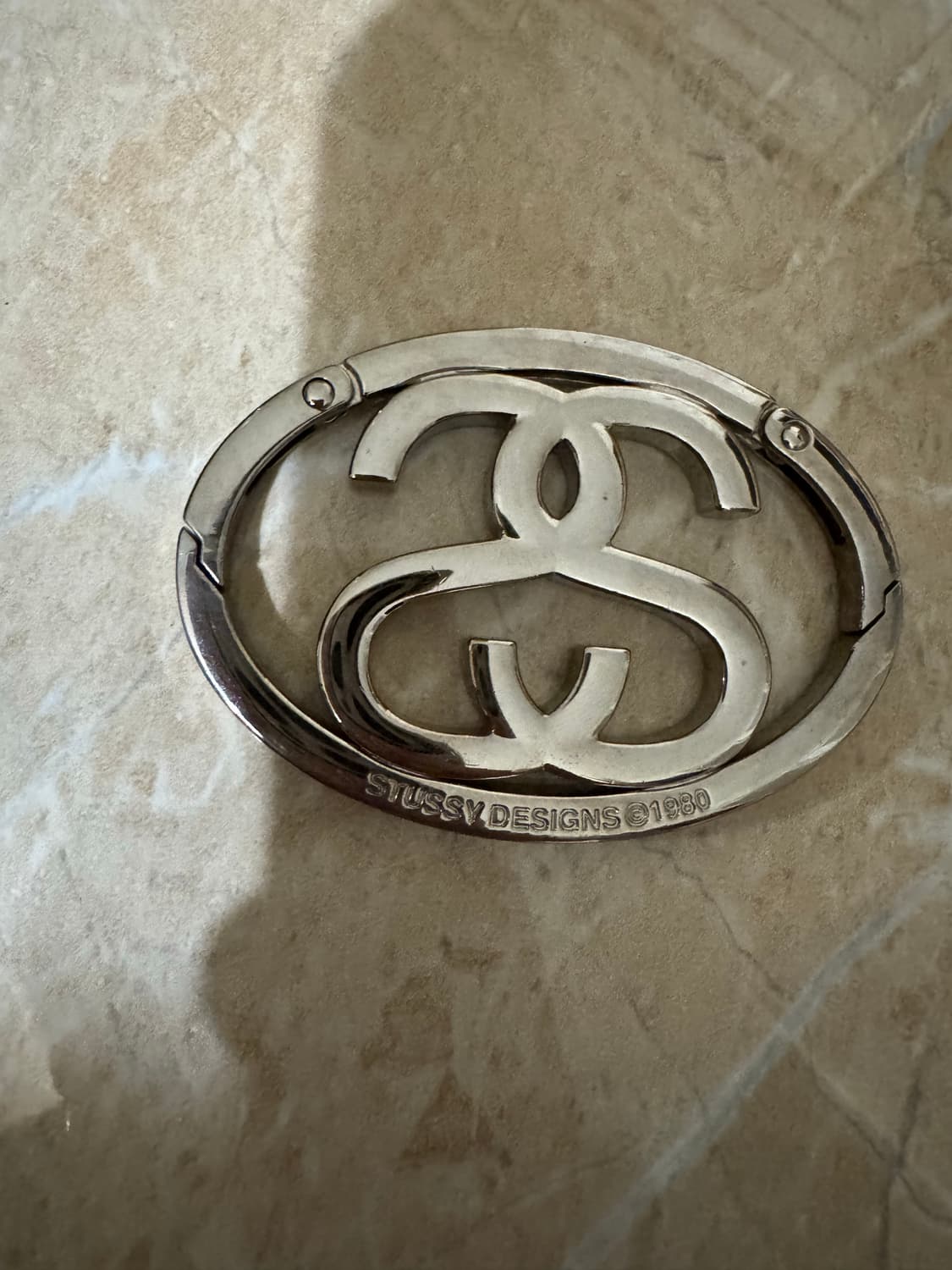 스투시 SS 링크 카라비너 실버 상품이미지1