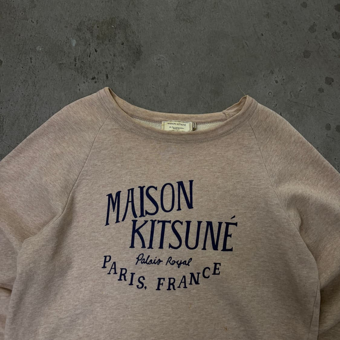 메종키츠네 맨투맨[1908] 상품이미지2