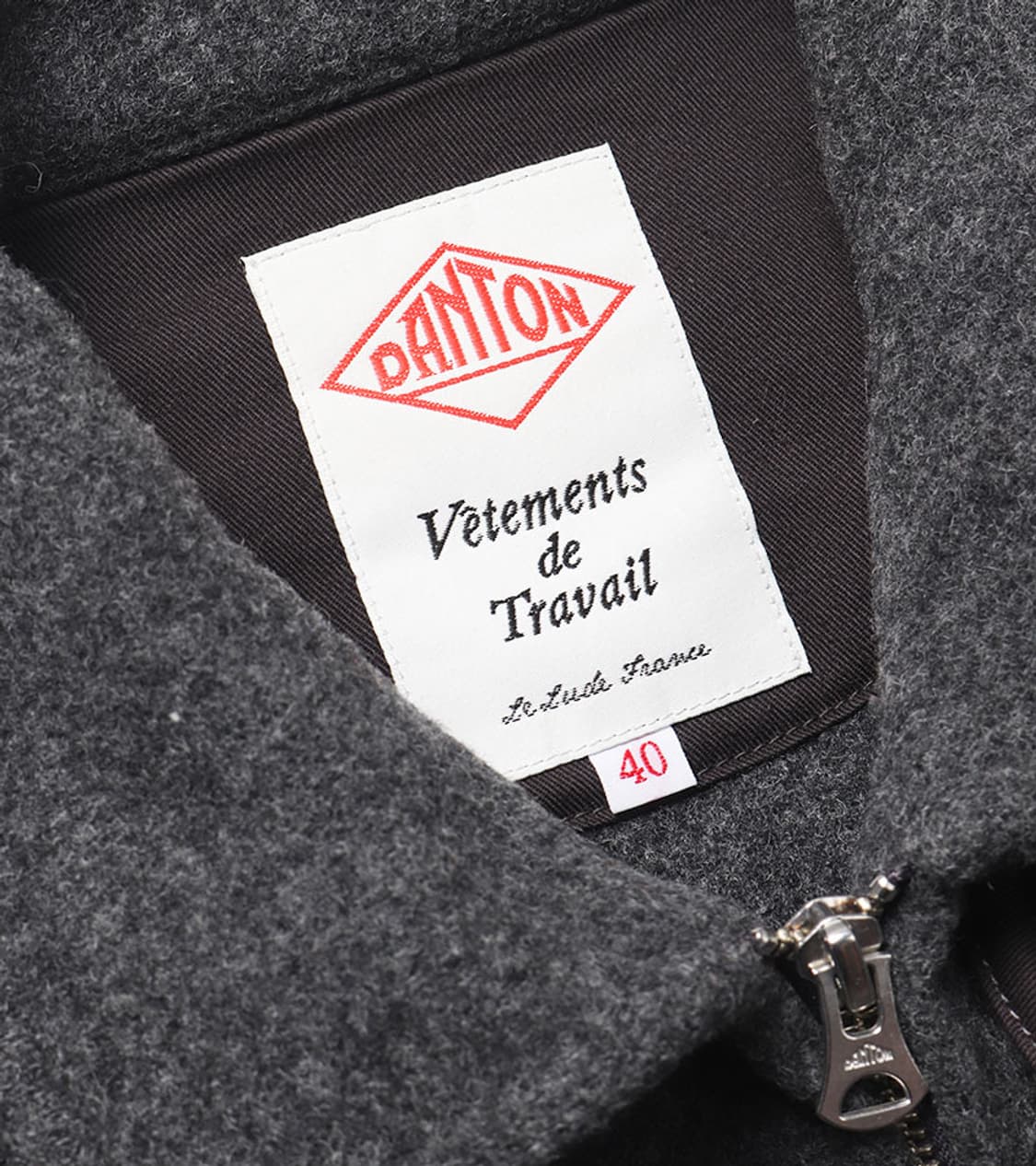 DANTON - WOOL MELTON BLOUSON 상품이미지8