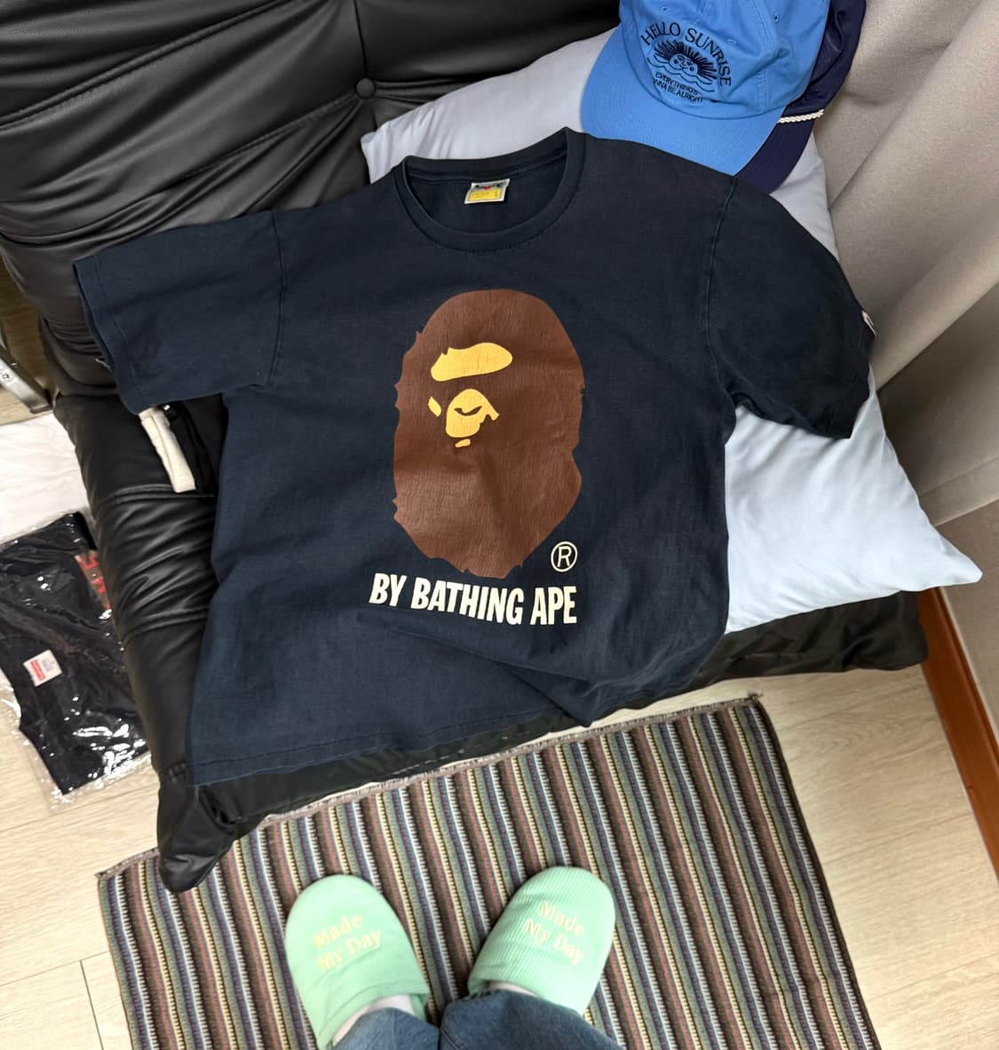 베이프 사루 반팔 티셔츠 상품이미지2