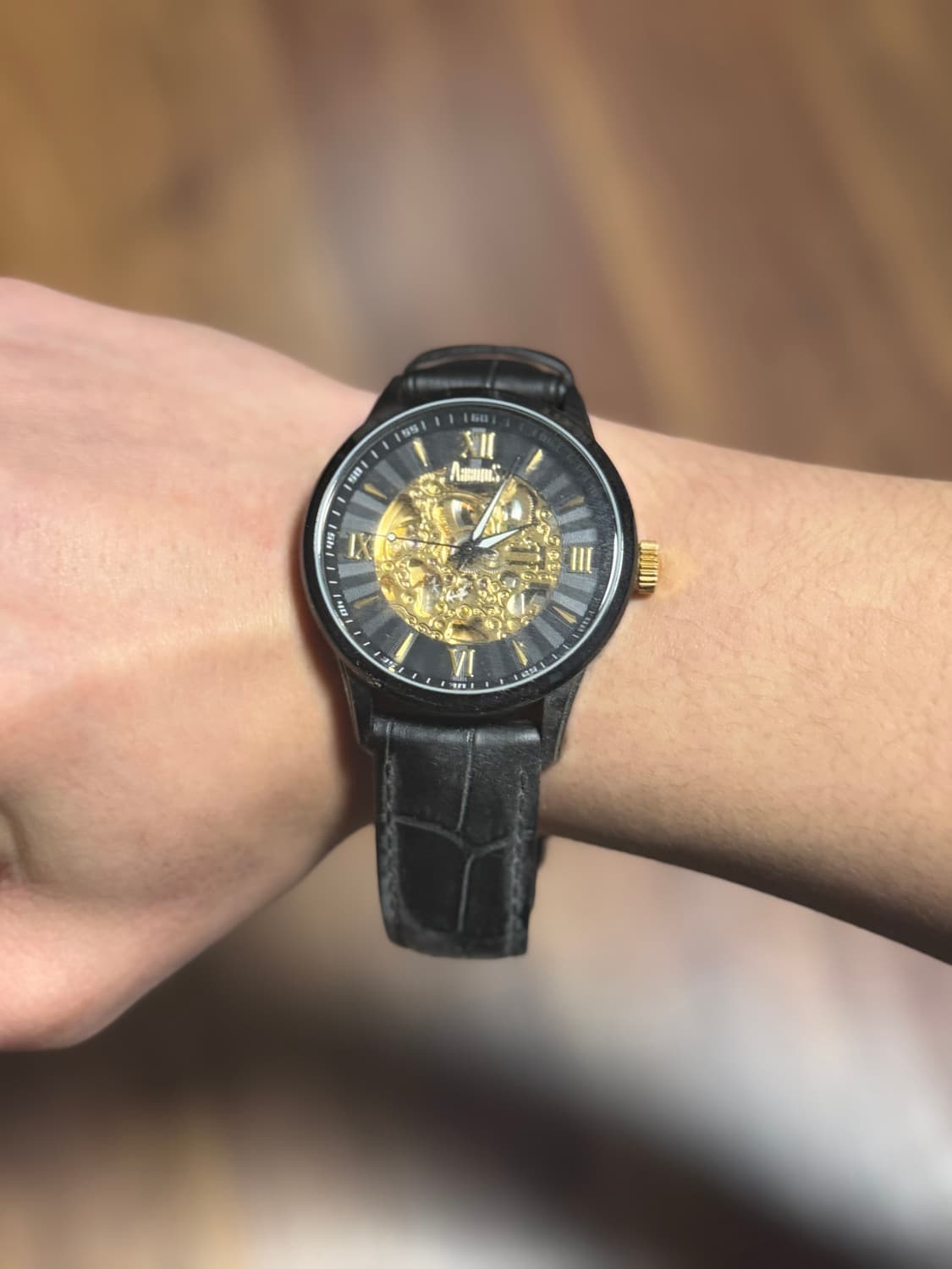 Arbutus 오토매틱 스켈레톤 시계 상품이미지3