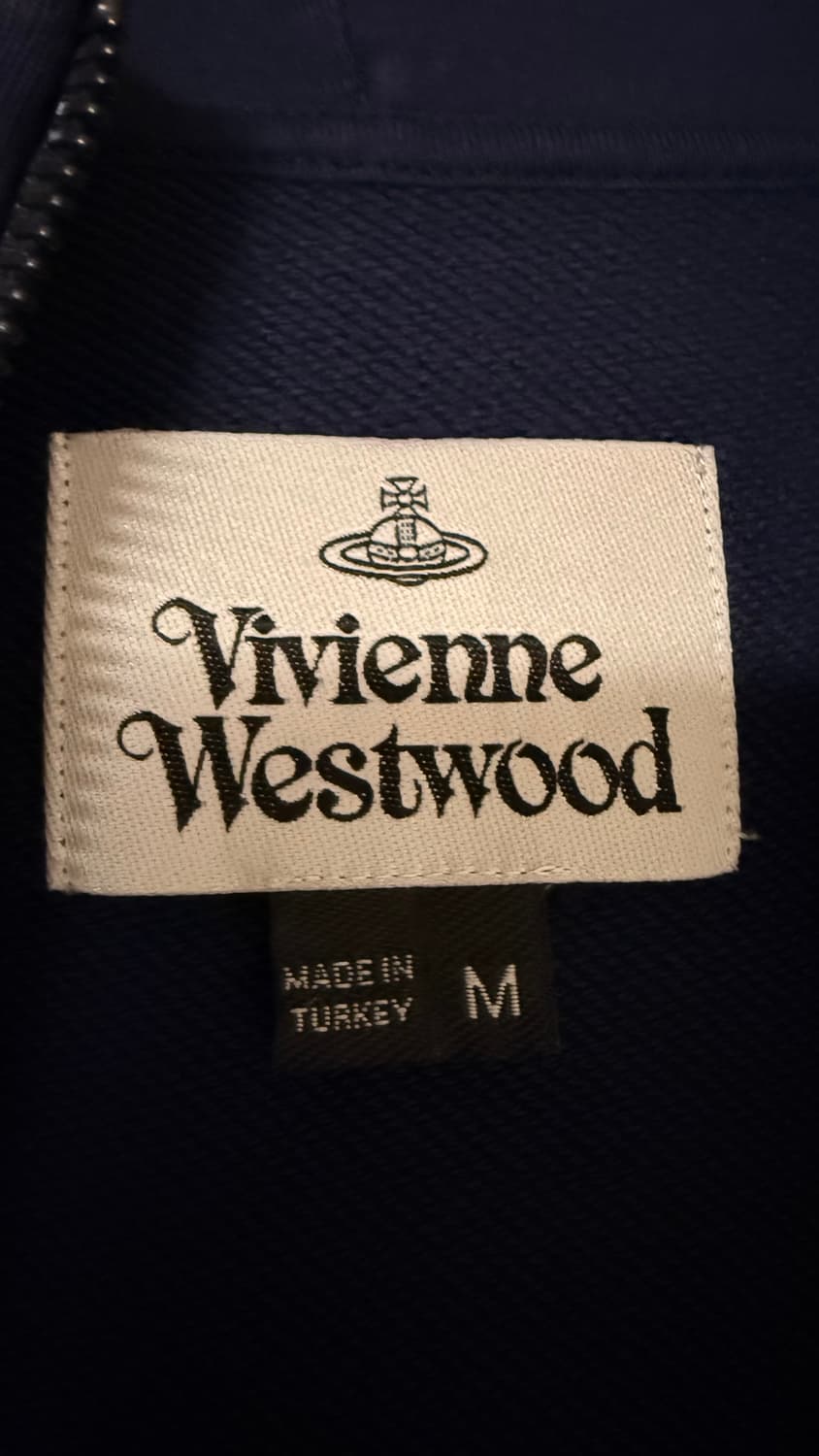비비안 웨스트우드 네이비 후드집업 m 100 상품이미지4