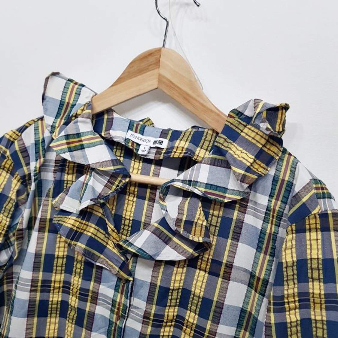 [새상품] JWANDERSON 유니클로 프릴 셔츠 상품이미지2