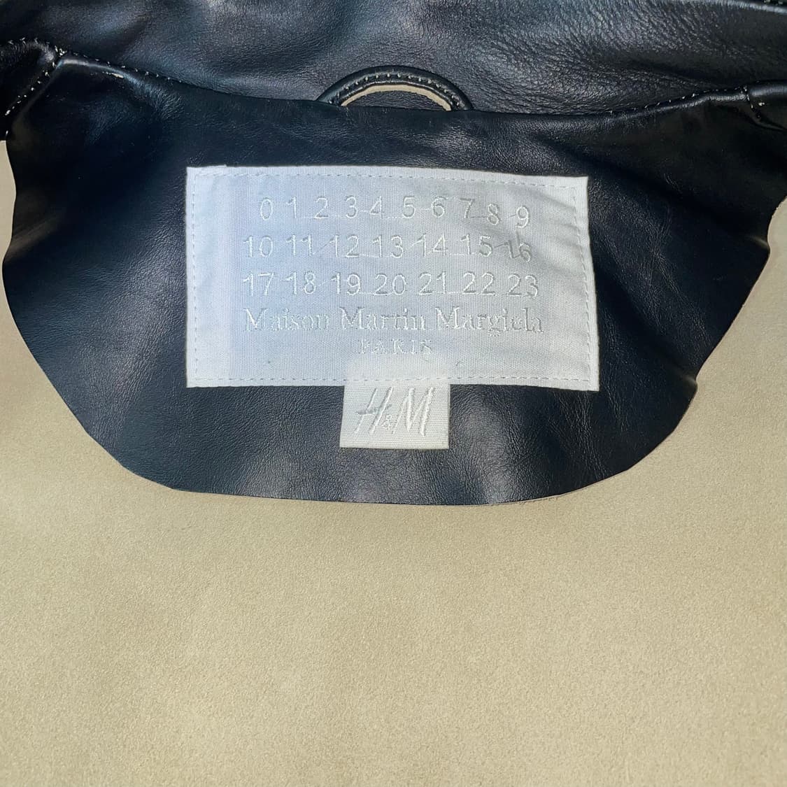 Margiela × H&M Leather Jacket 상품이미지6