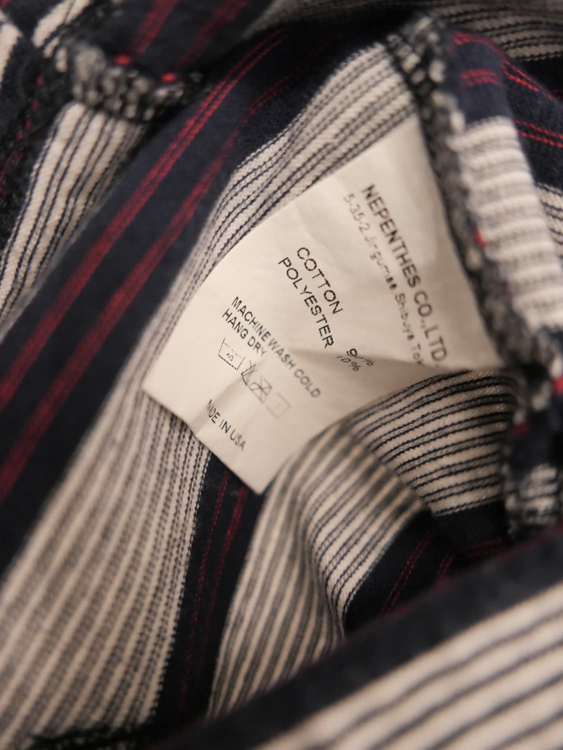 엔지니어드 가먼츠 스트라이프 후드집업 상품이미지6