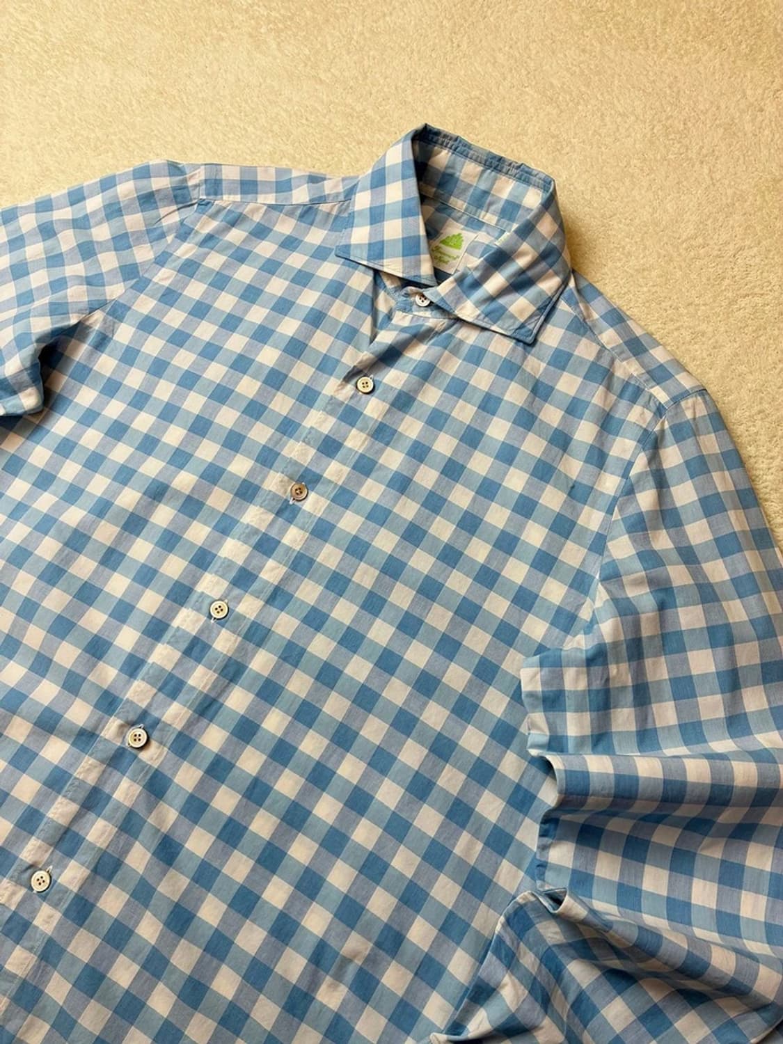 피나모레 이태리 코튼 나폴리탄 테일러링 셔츠 PN5826 상품이미지2