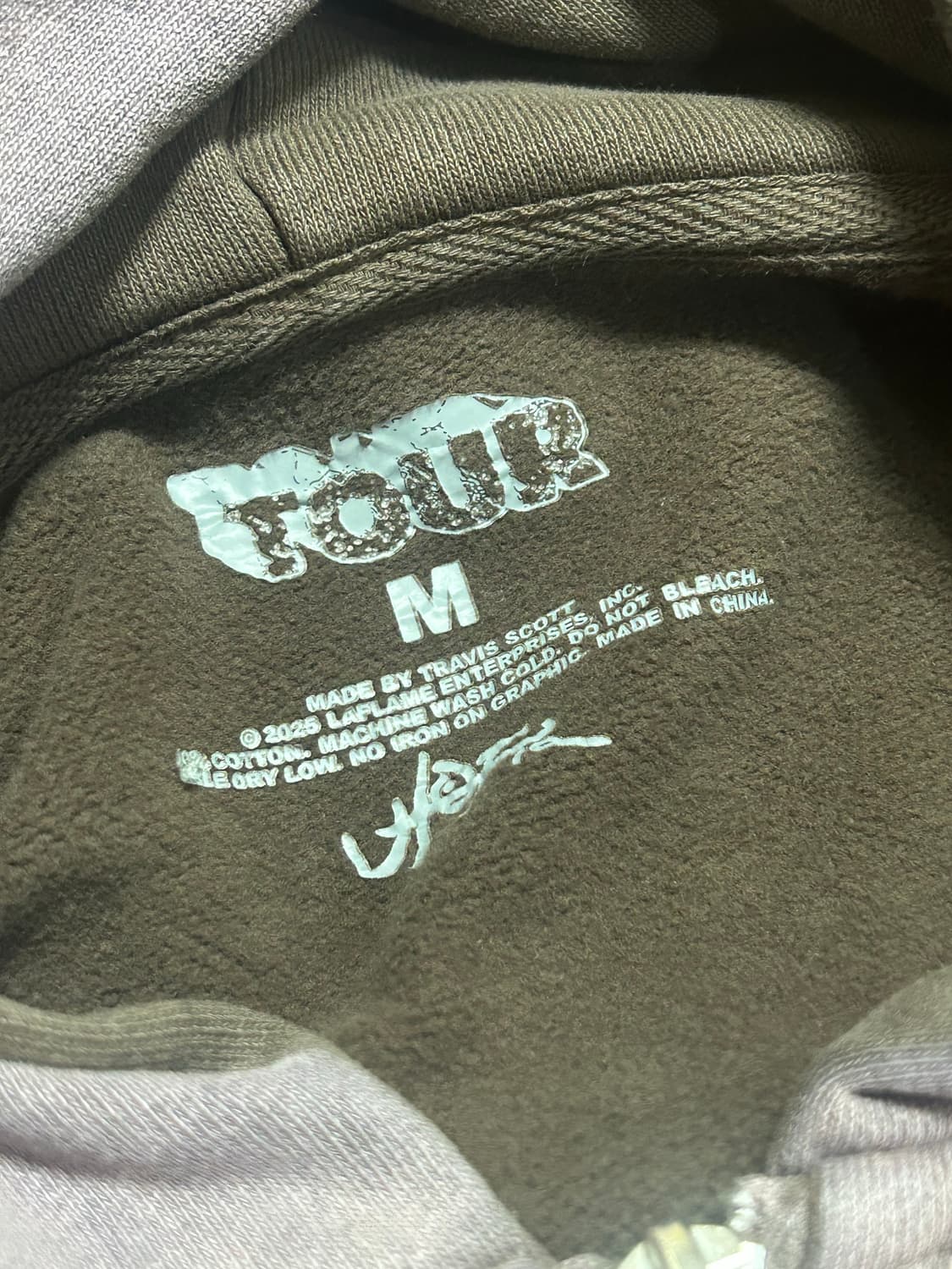 트래비스 스캇 키르쿠스 막시무스 스타디움 투어 25 집 후드 상품이미지3