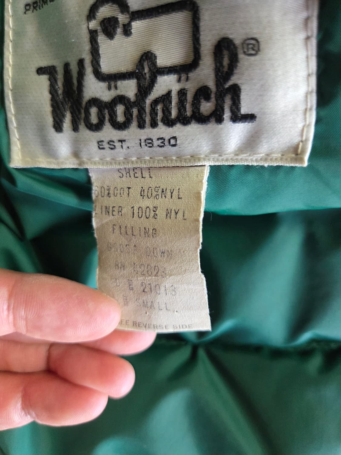 울리치 80s 파카 그린 상품이미지3