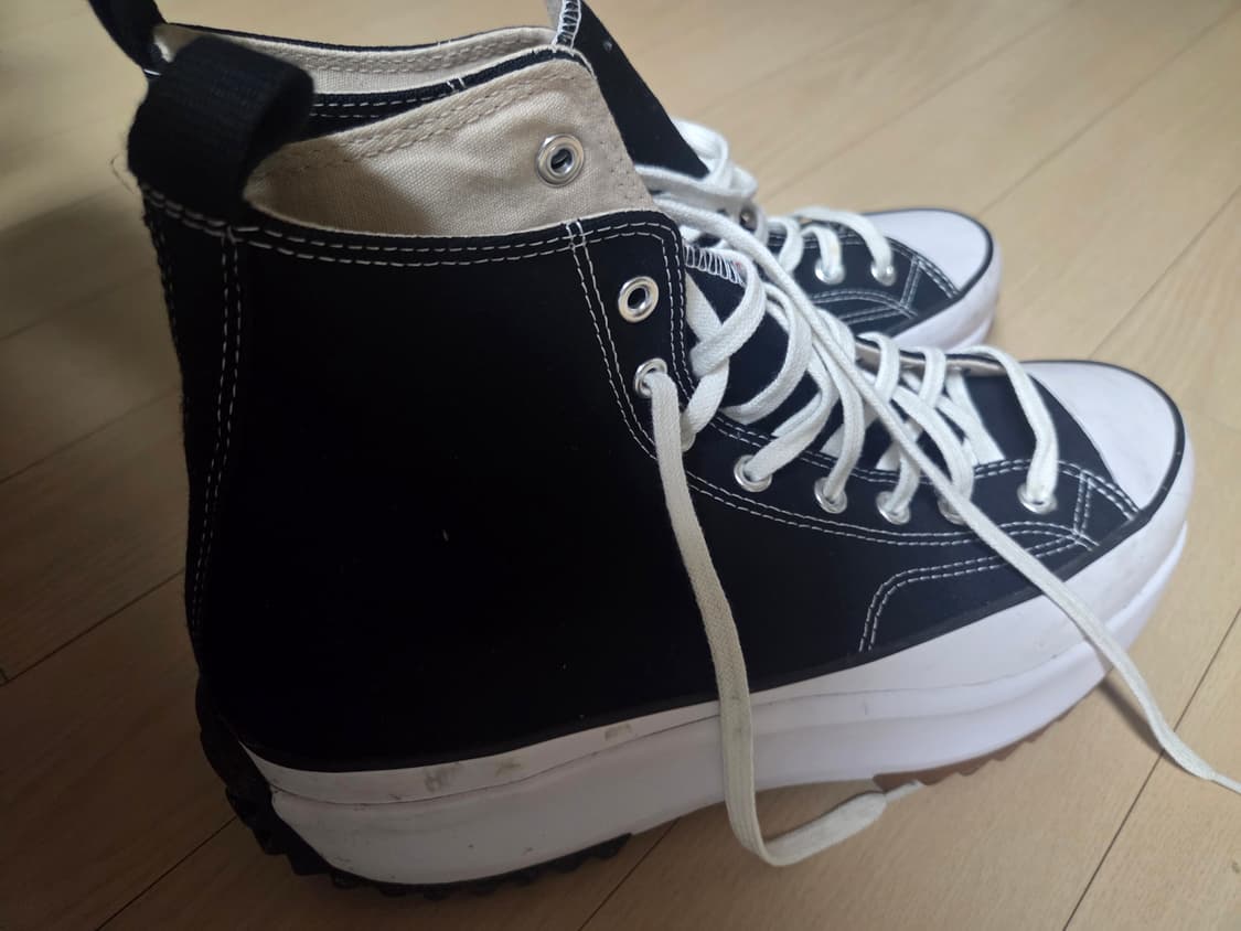 컨버스 런스타 하이크 블랙 하이 290mm 상품이미지4