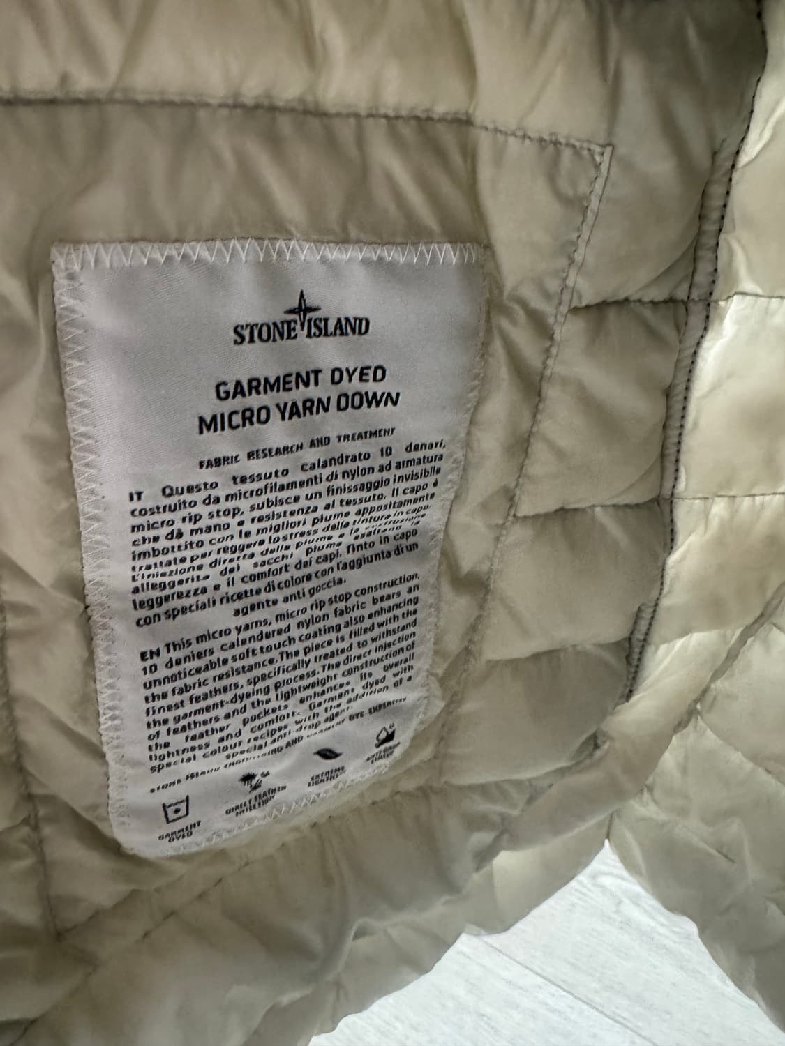 스톤아일랜드 가먼트다잉 베스트  상품이미지3