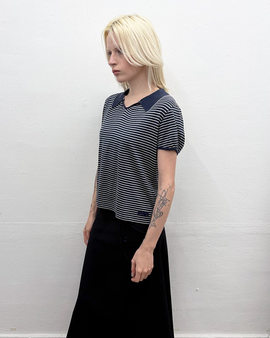 크리지아 칼라 티셔츠 상품이미지4