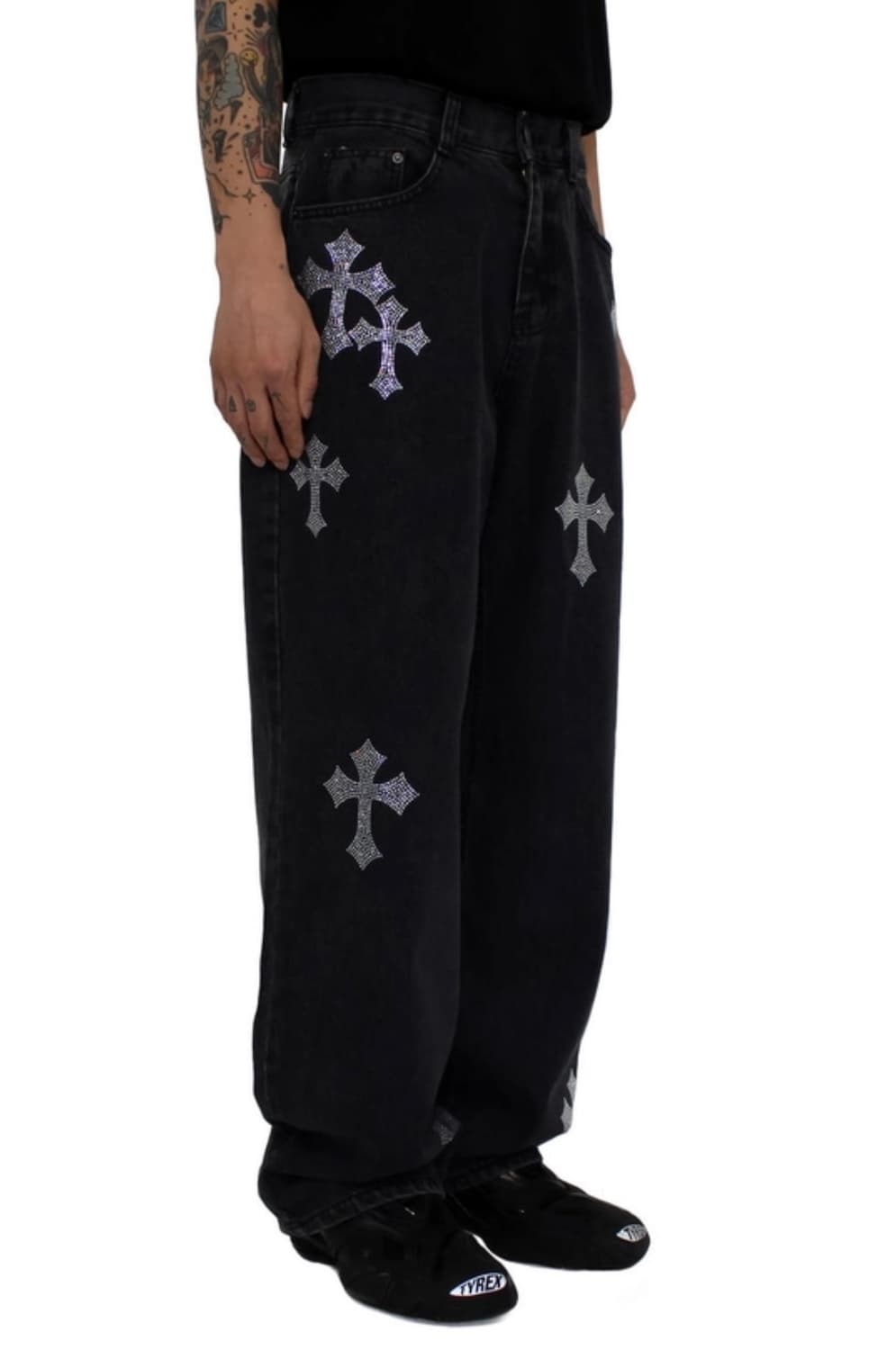 크리스탈 크로스 데님 팬츠 (1사이즈 29-32 추천) 상품이미지2