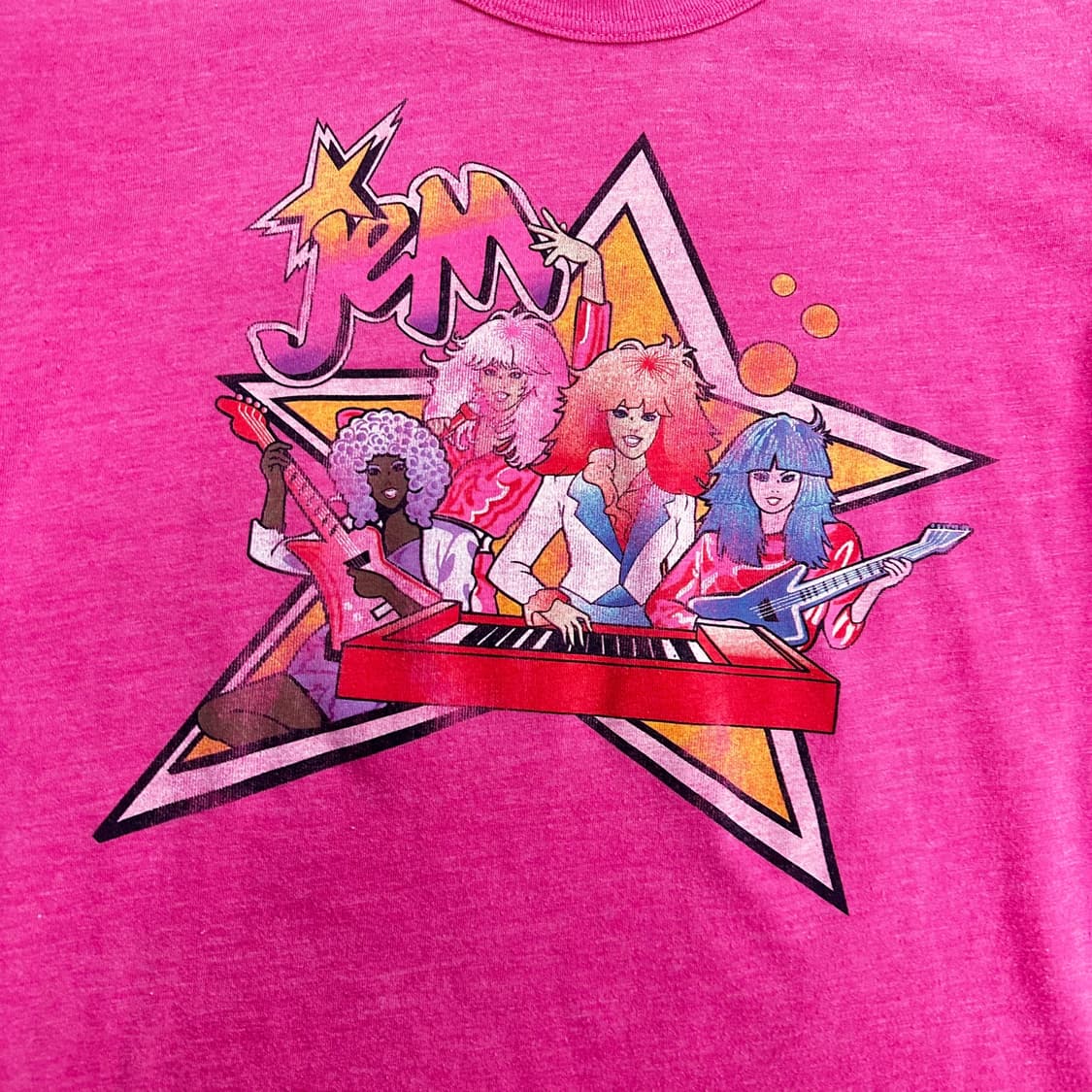 Pink Punk Graphic Crop Top 상품이미지6