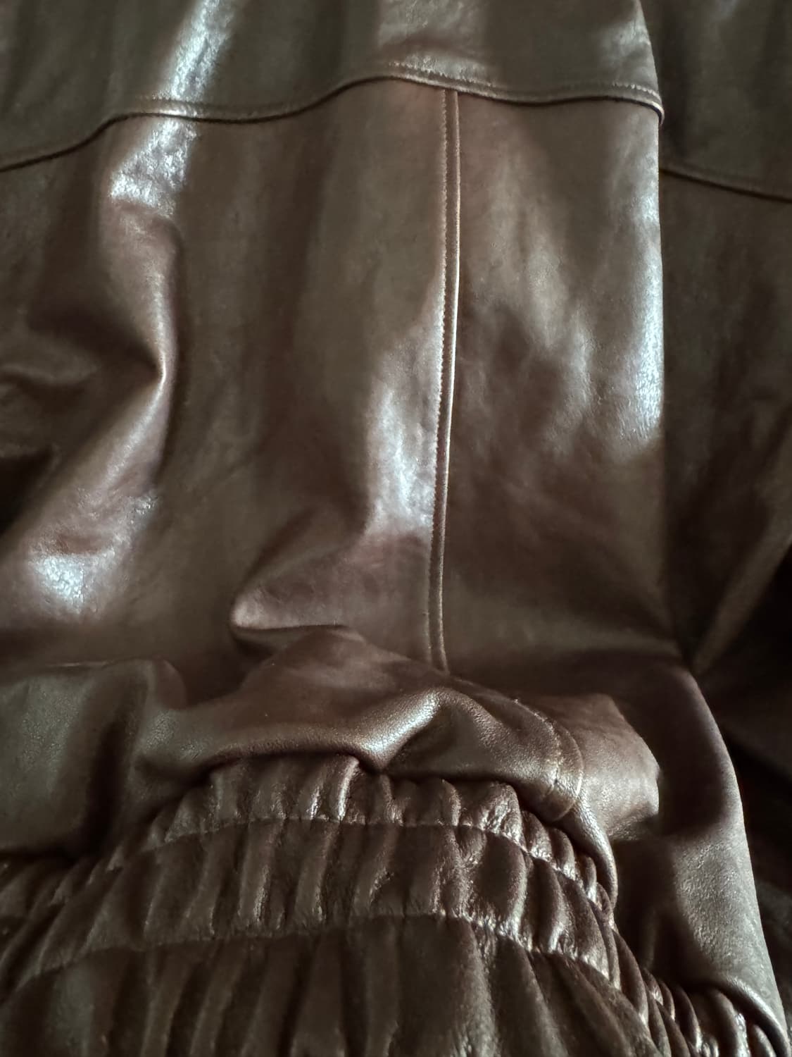 쿠어 베지터블 A-2 레더자켓 상품이미지6