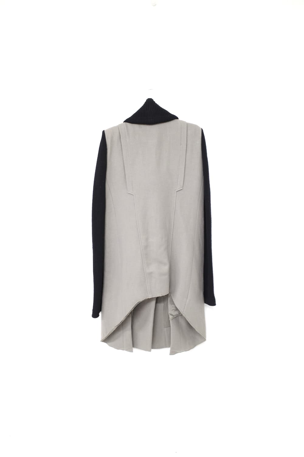 Helmut Lang Black/Grey Wool Coat  상품이미지2