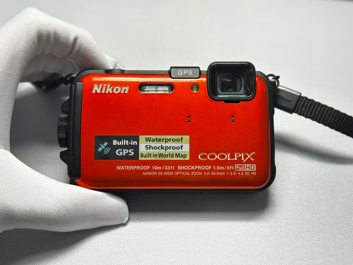 (민트급) 니콘 쿨픽스 aw100(aw110)오렌지 빈티지 디카 상품이미지1