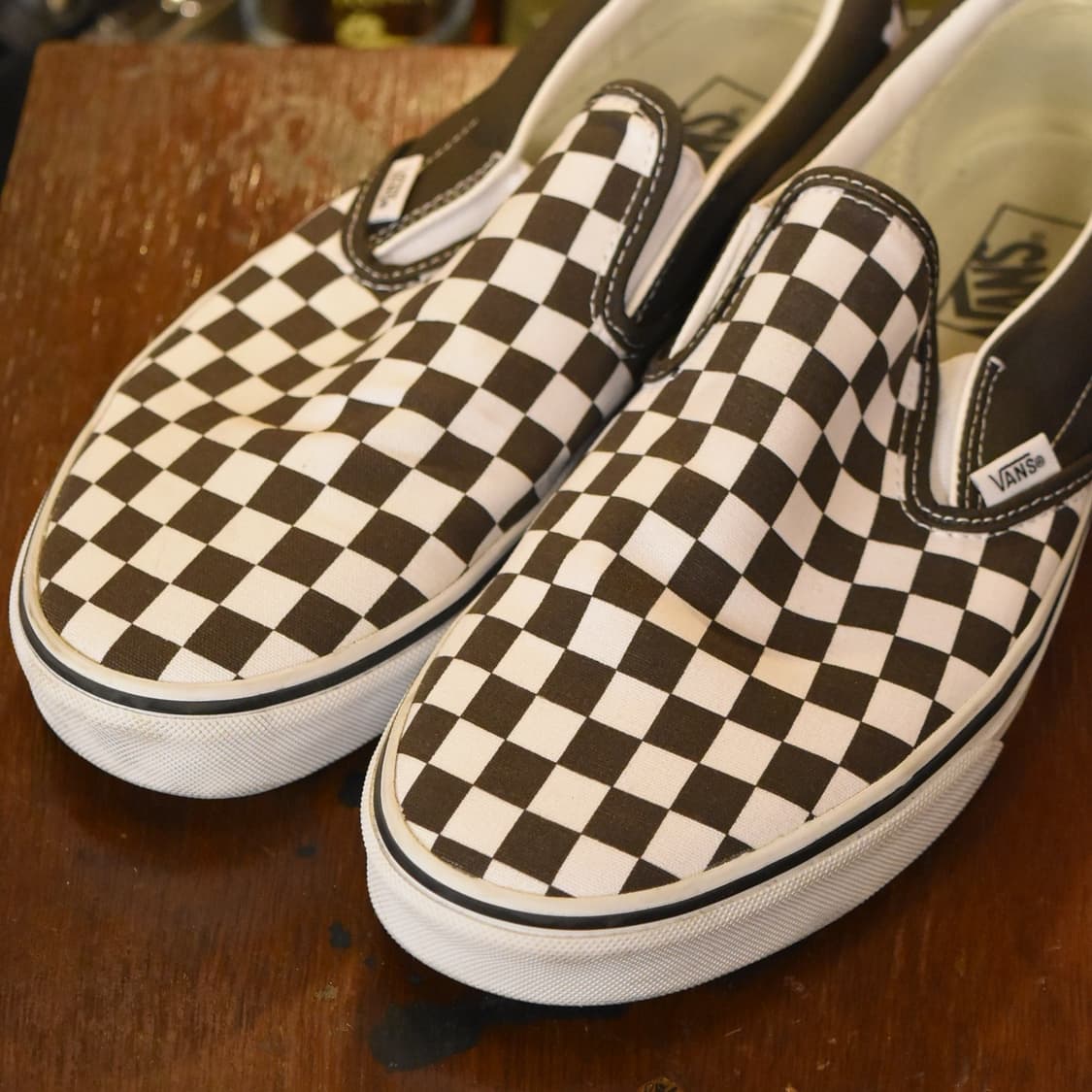 Vans Checkerboard Slip-On 285 Size 상품이미지2