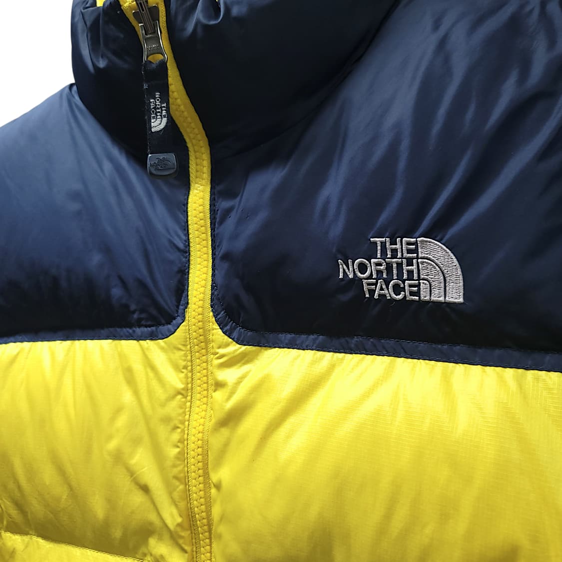 [90] 노스페이스 옐로우 눕시 700 다운 베스트 패딩조끼 상품이미지5
