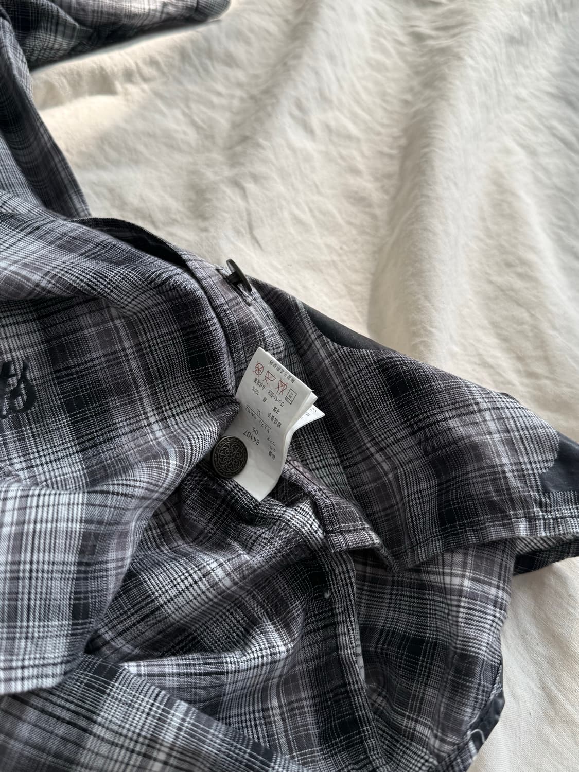 체크 펑크 락시크 셔츠 상품이미지8