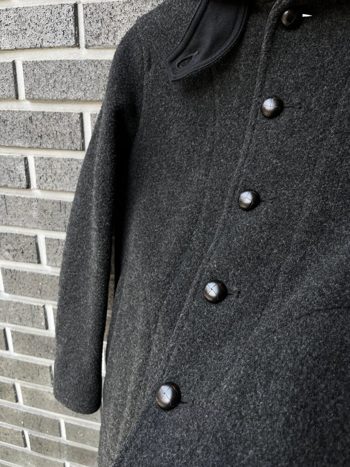 Danton 단톤 울 코트 다크그레이 34 상품이미지5