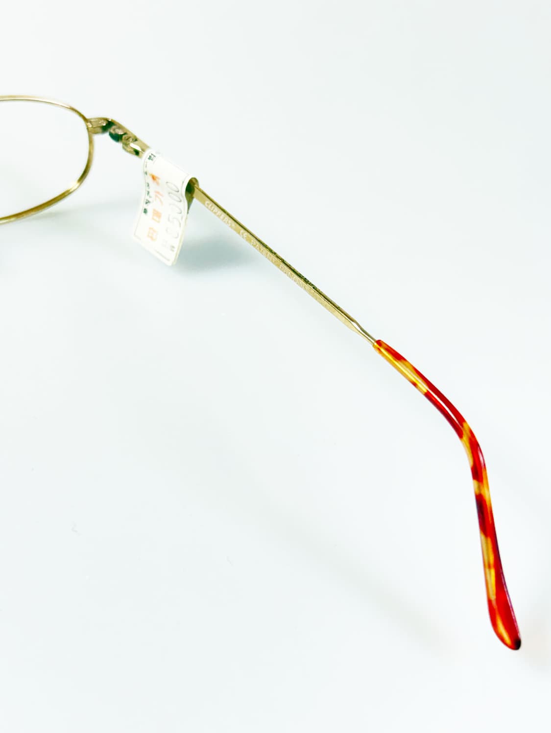 CLIPPERS 슬림 오벌 골드 프레임 빈티지 안경 상품이미지6