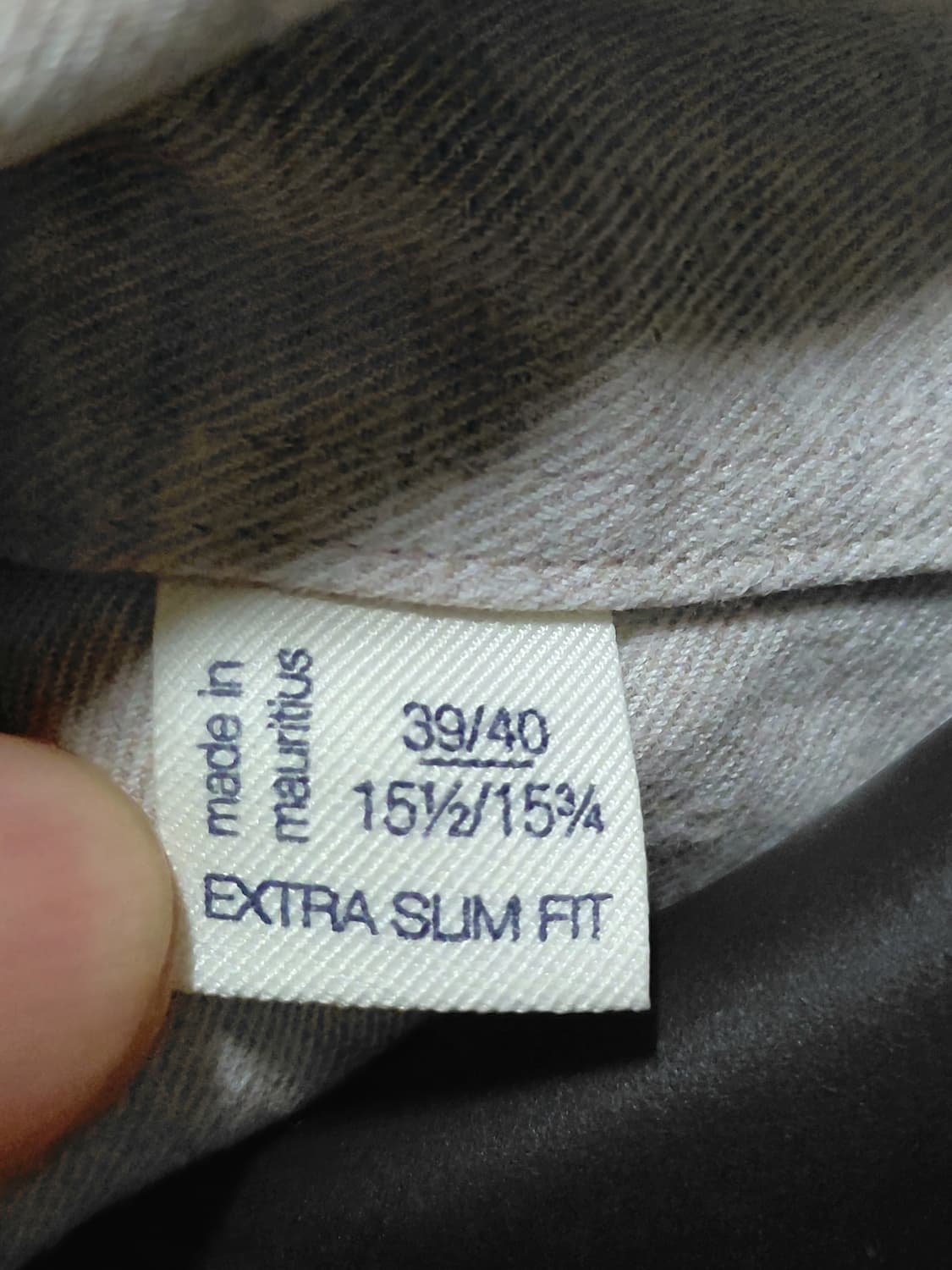 [수트서플라이]토마스메이슨 이집션 코튼셔츠39(95)사이즈 상품이미지4