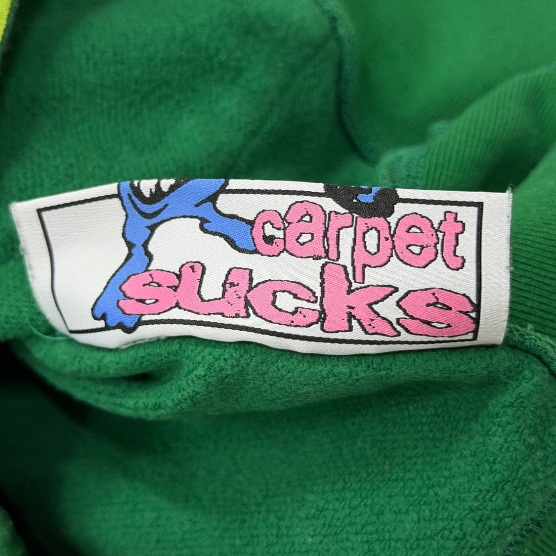 카펫 컴퍼니 프린팅 후드집업 자켓 그린 2XL 상품이미지5