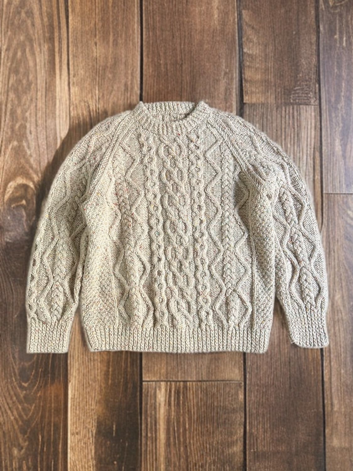 빈티지 도네갈 트위드 피셔맨 스웨터 상품이미지1