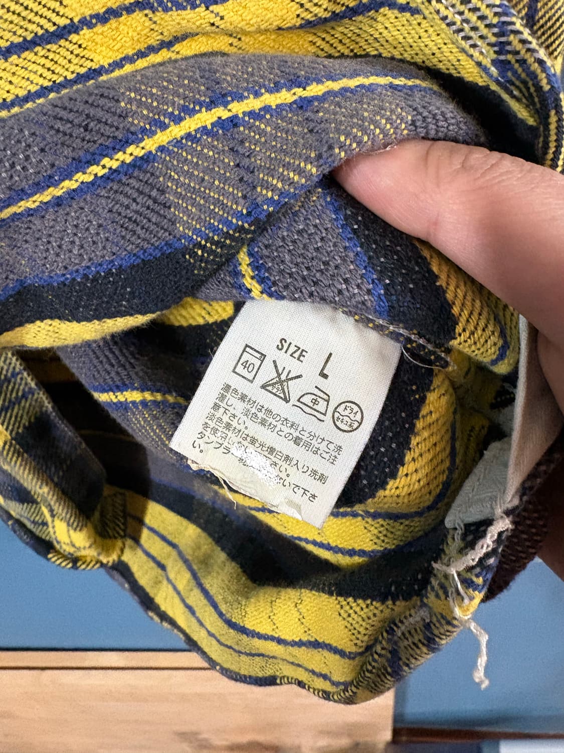 Vtg Levi’s Flannel Work shirt. 상품이미지6