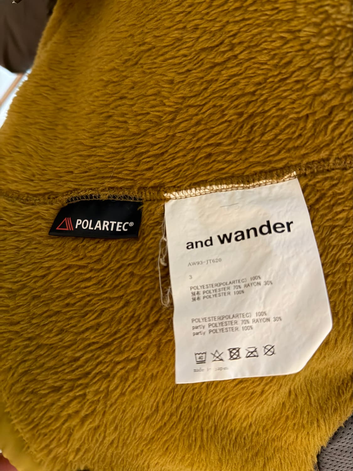 앤드원더 하이로프트 플리스 후디파카 상품이미지7