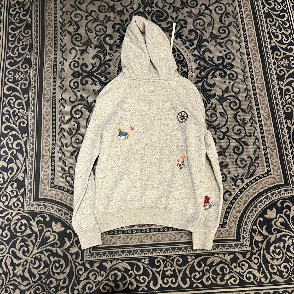 M 폴로 베어 자수 후드티/W2299 상품이미지3