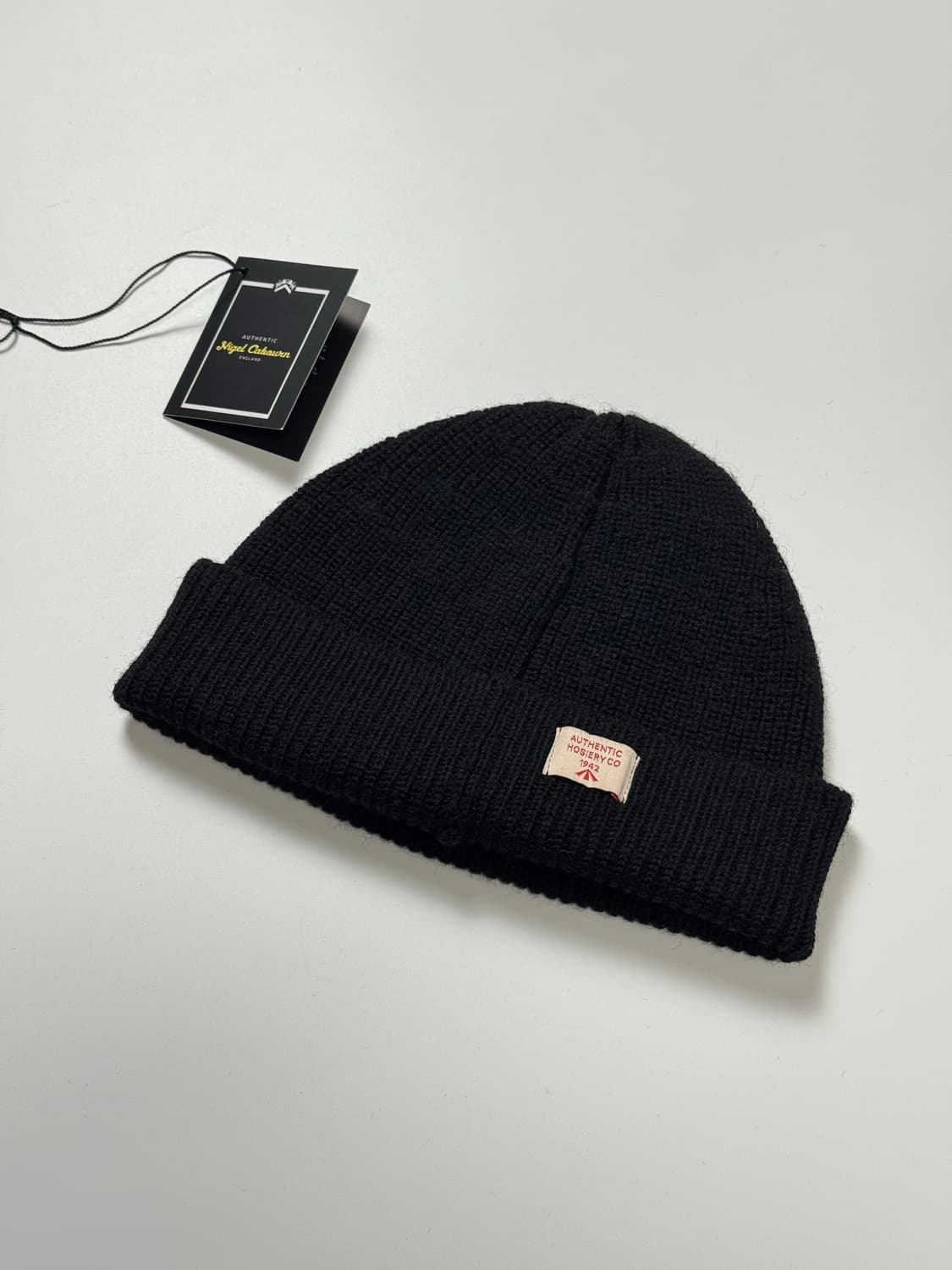 나이젤카본 솔리드 울 비니 블랙 상품이미지1