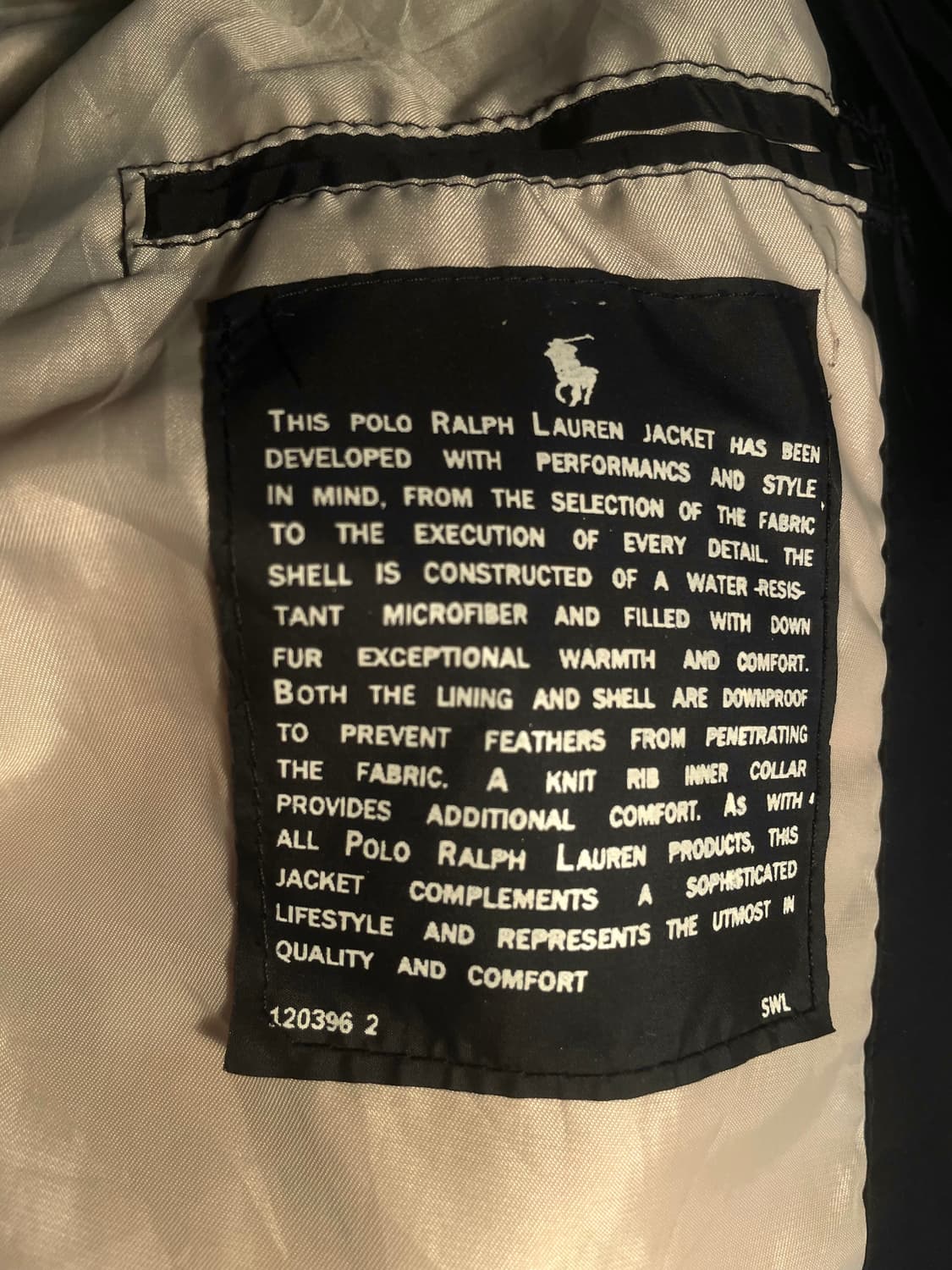 폴로 랄프로렌 빅포니 브리튼 패딩 블랙 상품이미지4