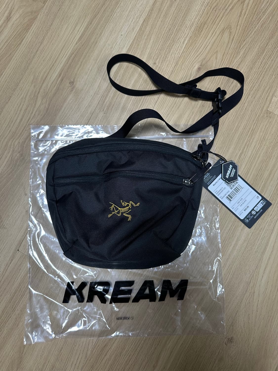 [판매] 아크테릭스 맨티스2 웨이스트팩 24K 블랙 새제품  상품이미지2