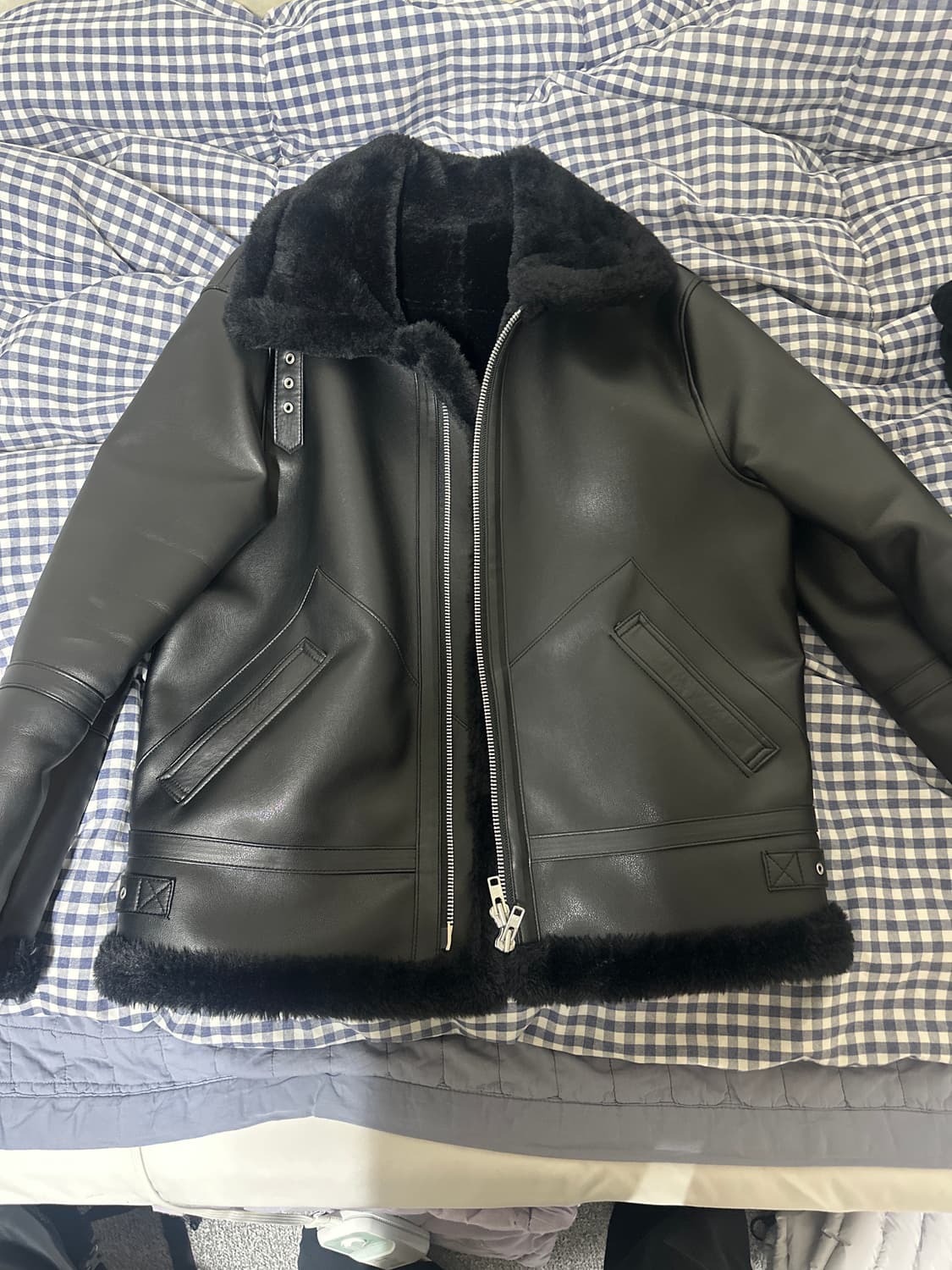 도프제이슨 솔리드 무톤 자켓 상품이미지2