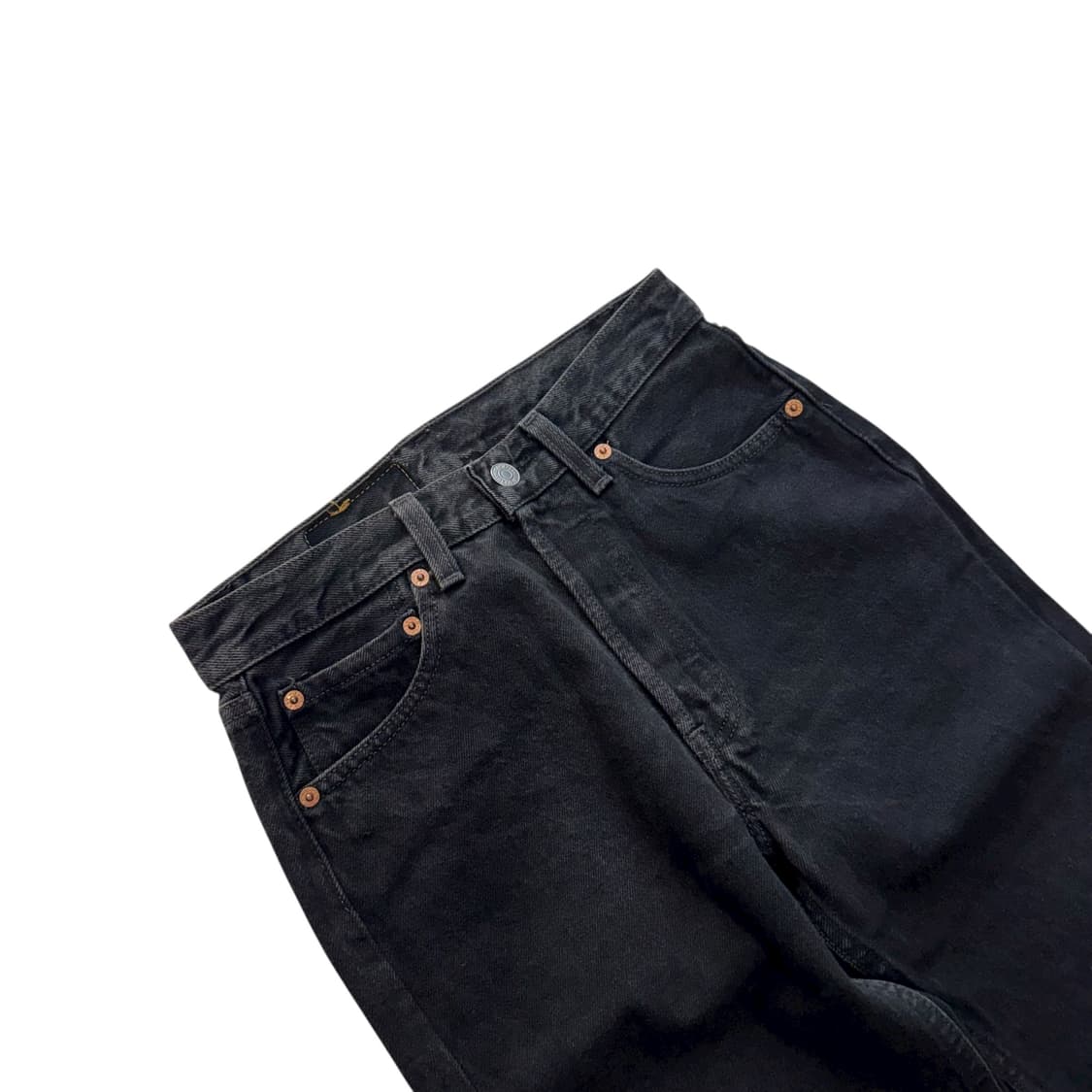 [26.5] 90's 리바이스 501 블랙진 데님 [lv1059] 상품이미지2