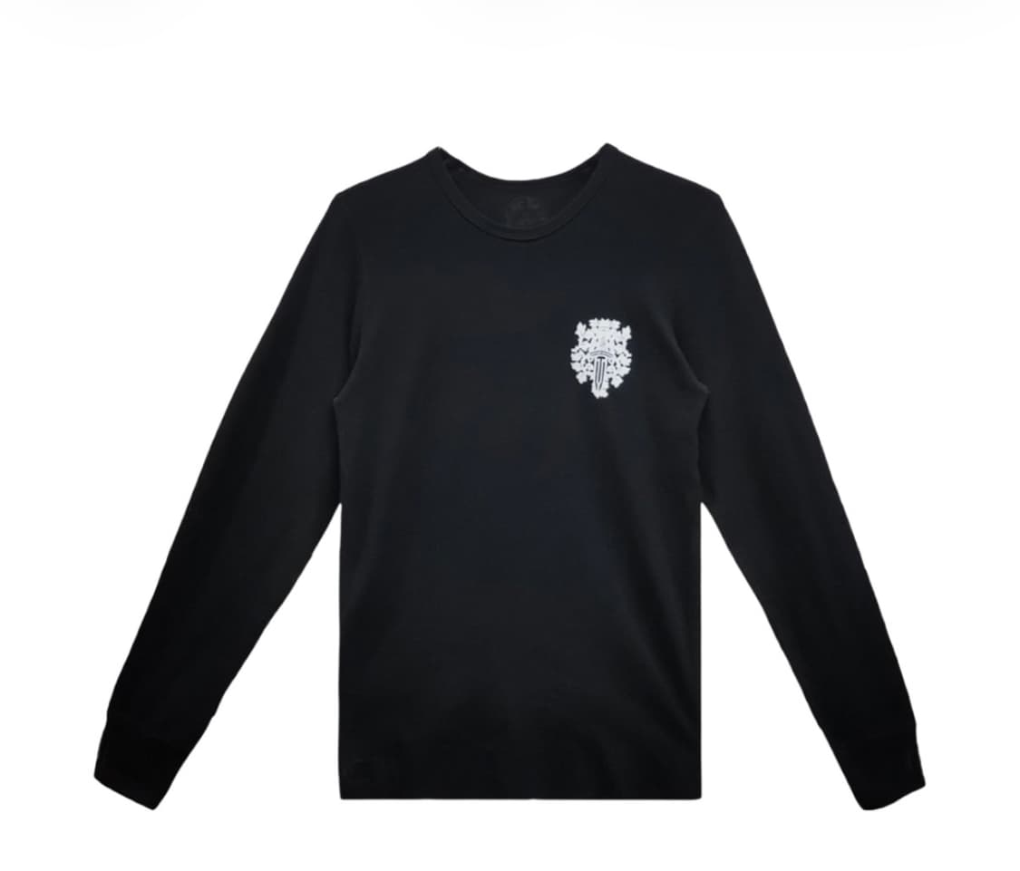 크롬하츠 대거 와플 써멀 롱슬리브 블랙 상품이미지2