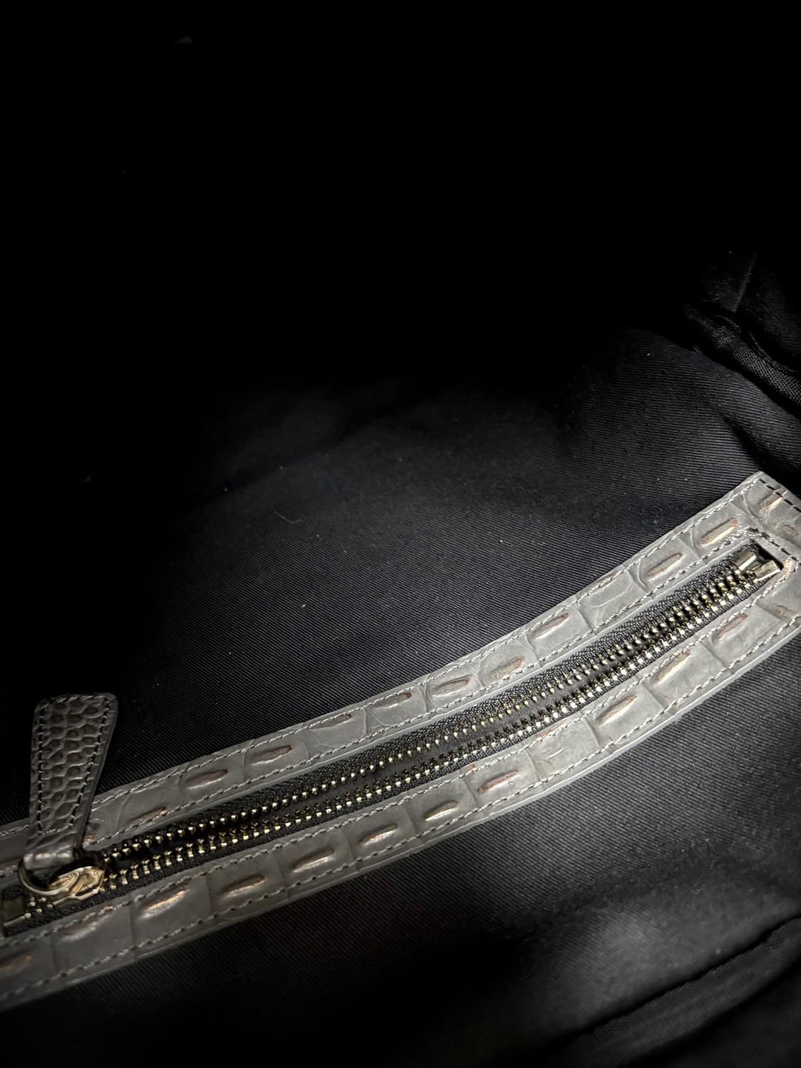 [V-KEI] Metal Crocodile Design BackPack 상품이미지10