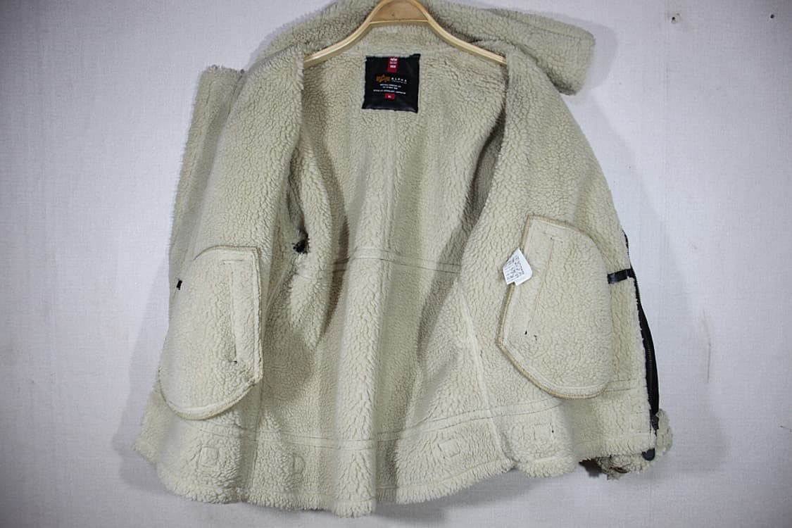 ALPHA B-3 알파항공무스탕( XL) 상품이미지6