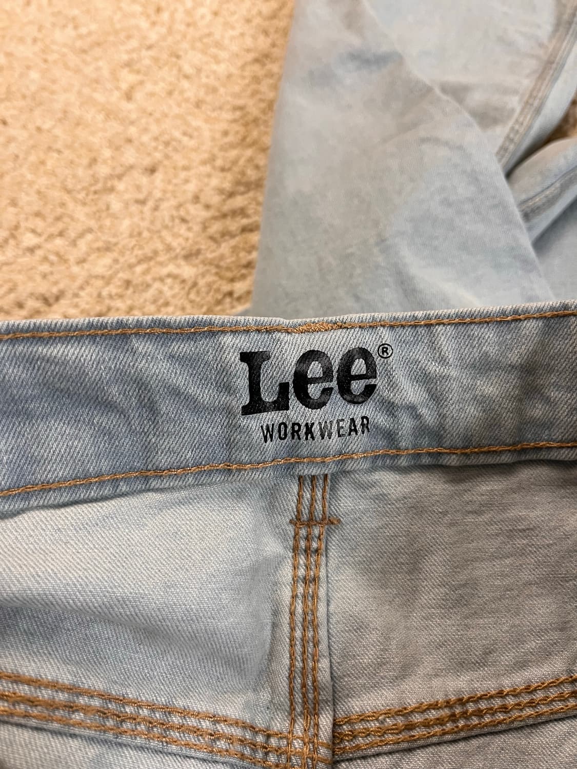 [새상품/36x30] Lee 프리미엄 레전더리 워크웨어 루즈 카펜터 팬츠 상품이미지7