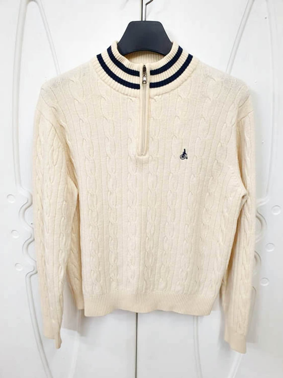 빈폴 남성 반집업 울 니트 상품이미지1