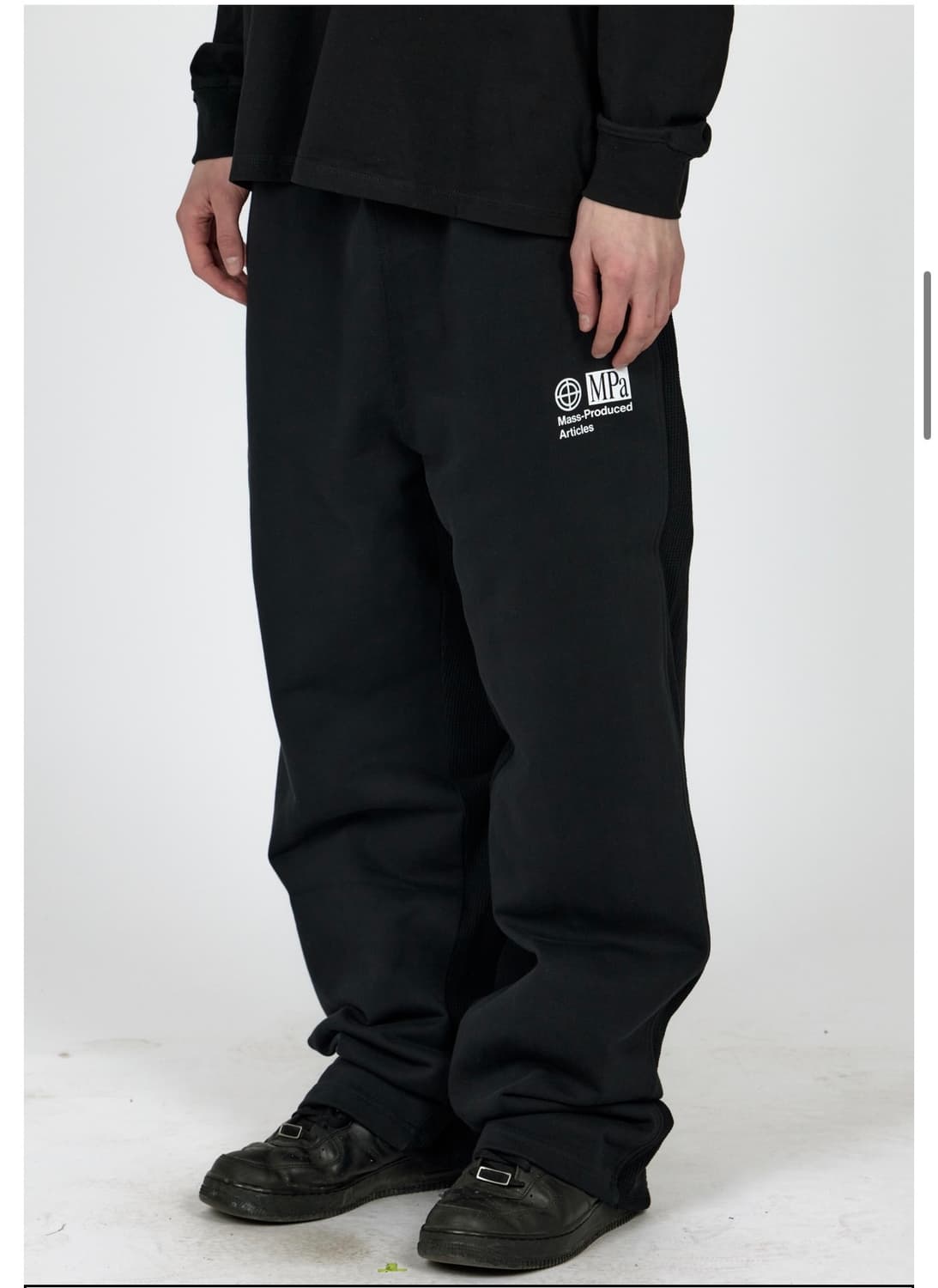 MPa CONTRAST SWEATPANTS (BLACK) 상품이미지1