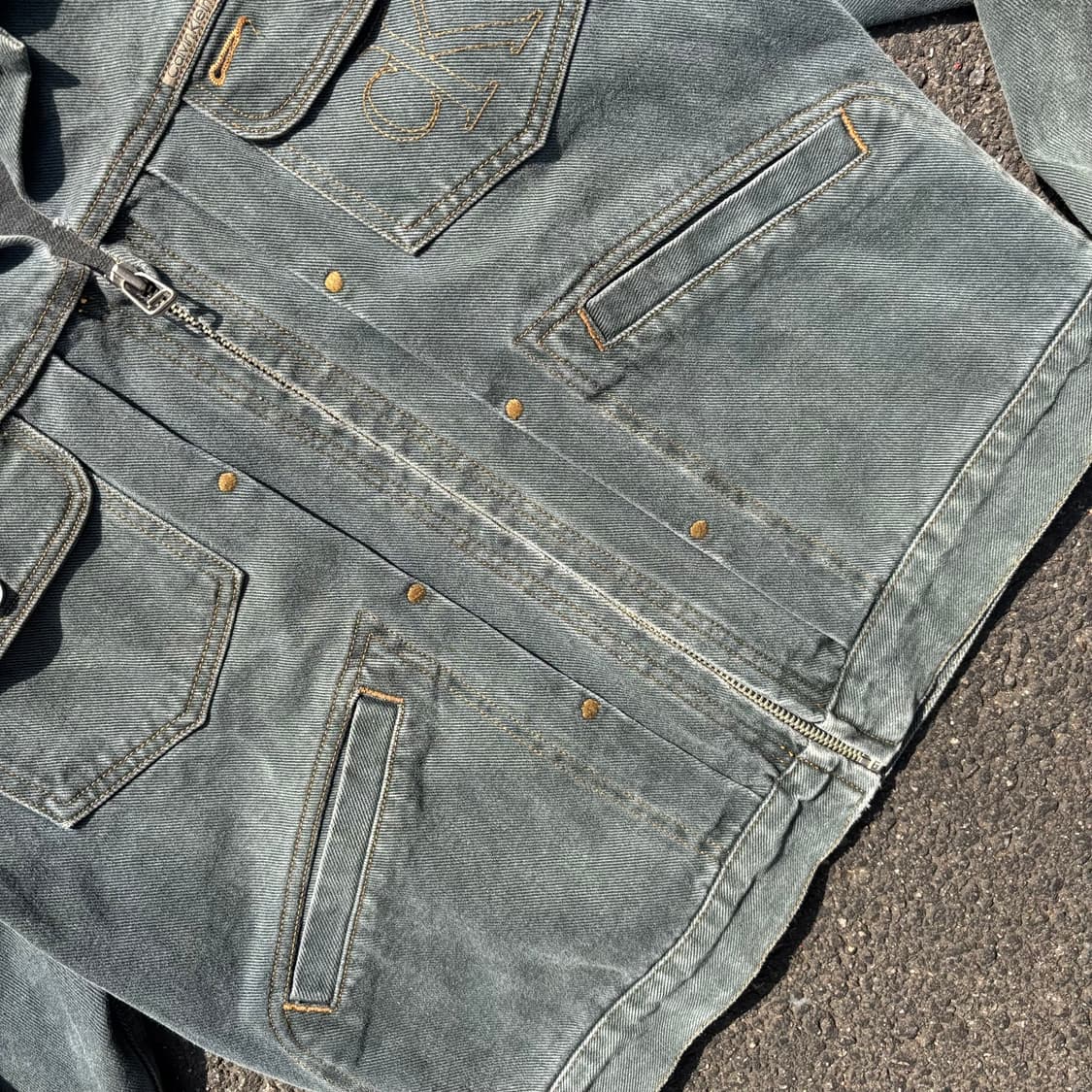 올드 ck 데님 자켓 상품이미지5