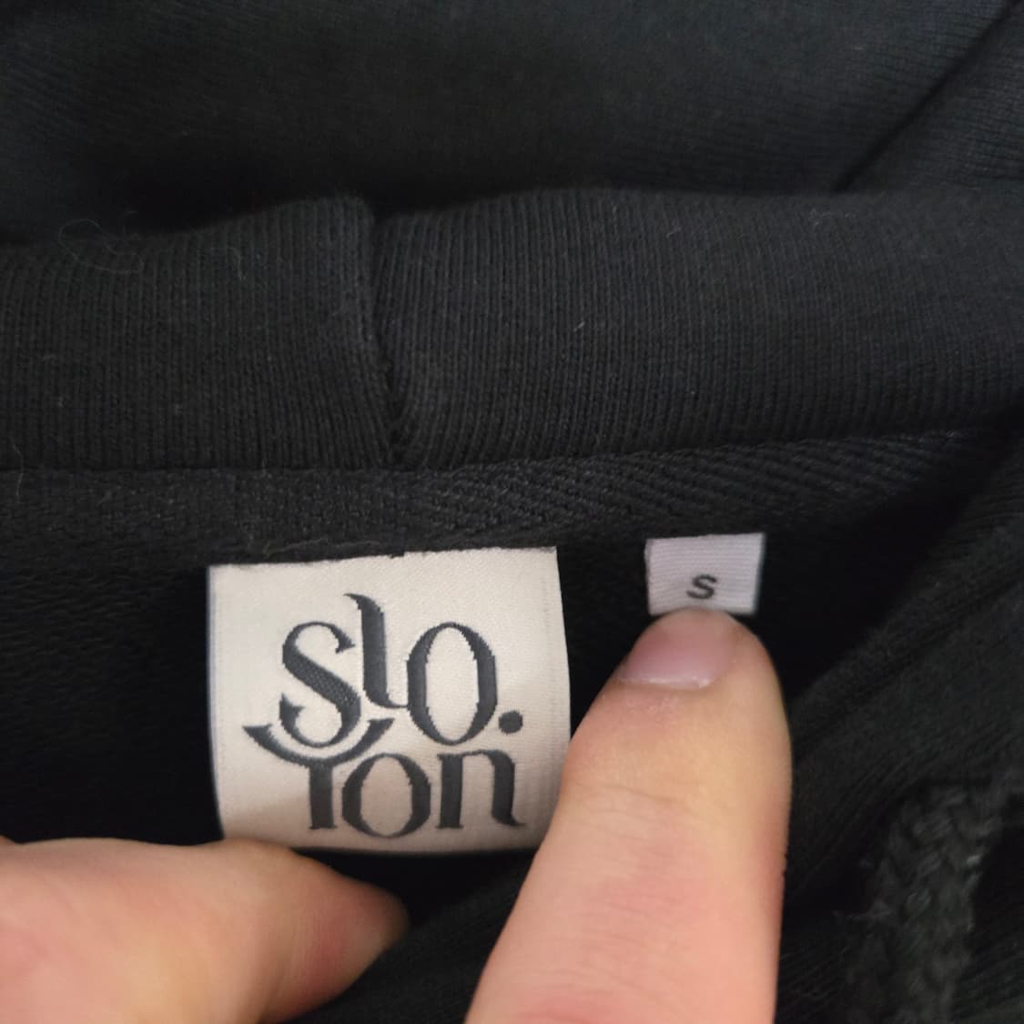 슬로윤 코튼 후드티 상품이미지5