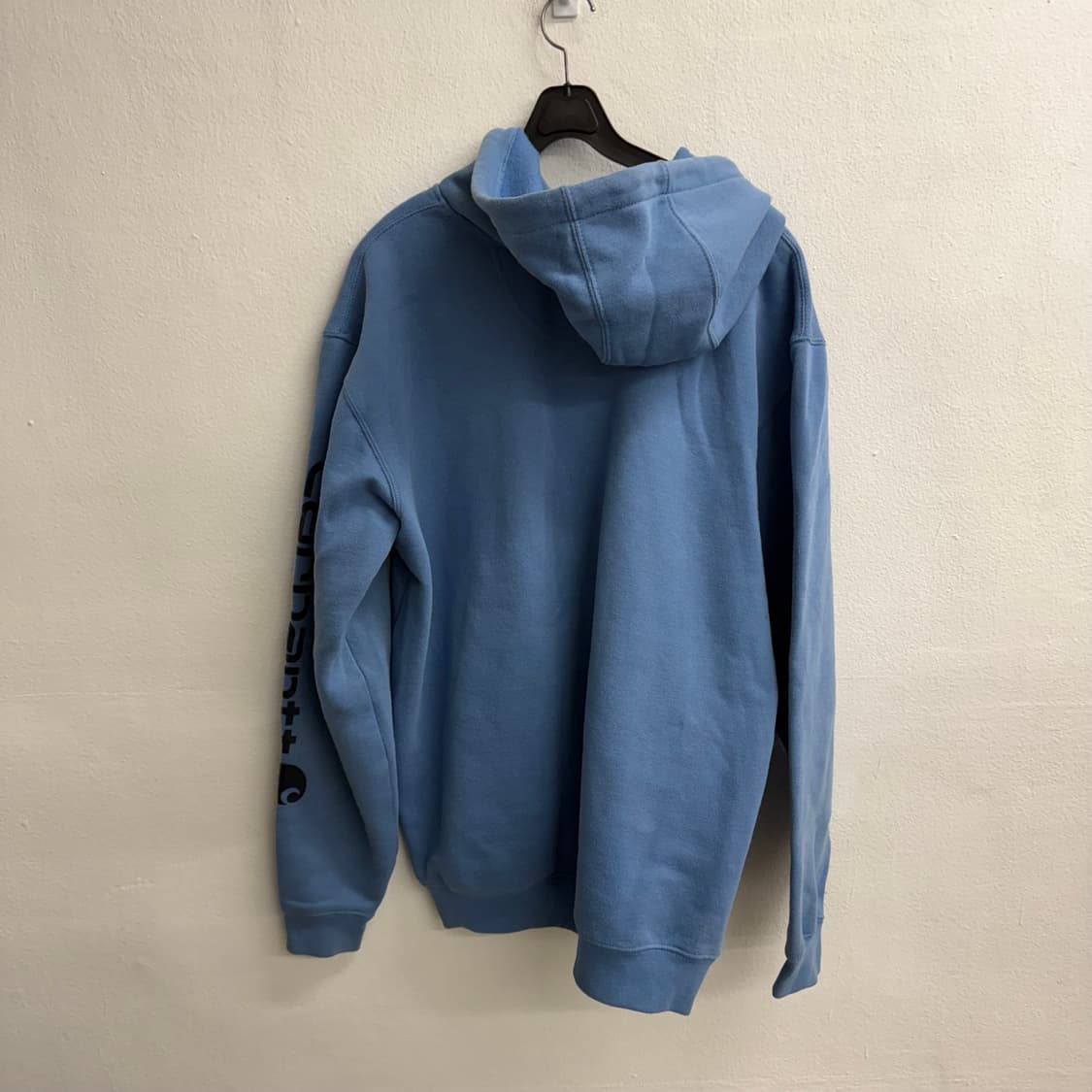 칼하트 블루 후드티 로고 프린팅 M 상품이미지4