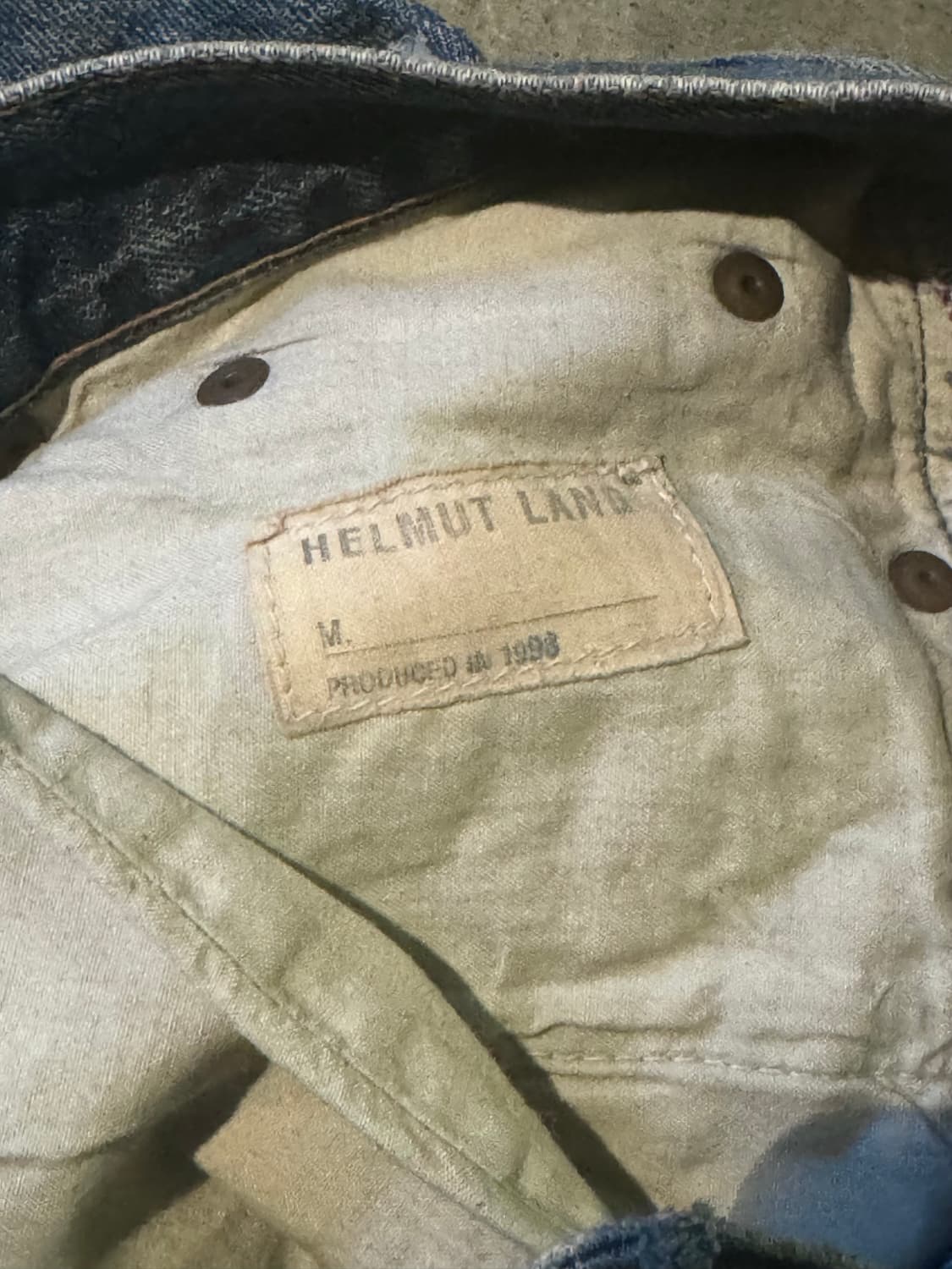 헬무트 랑 Helmut Lang 페인터 진 데님 빈티지 헬무트 랭 #3 상품이미지6